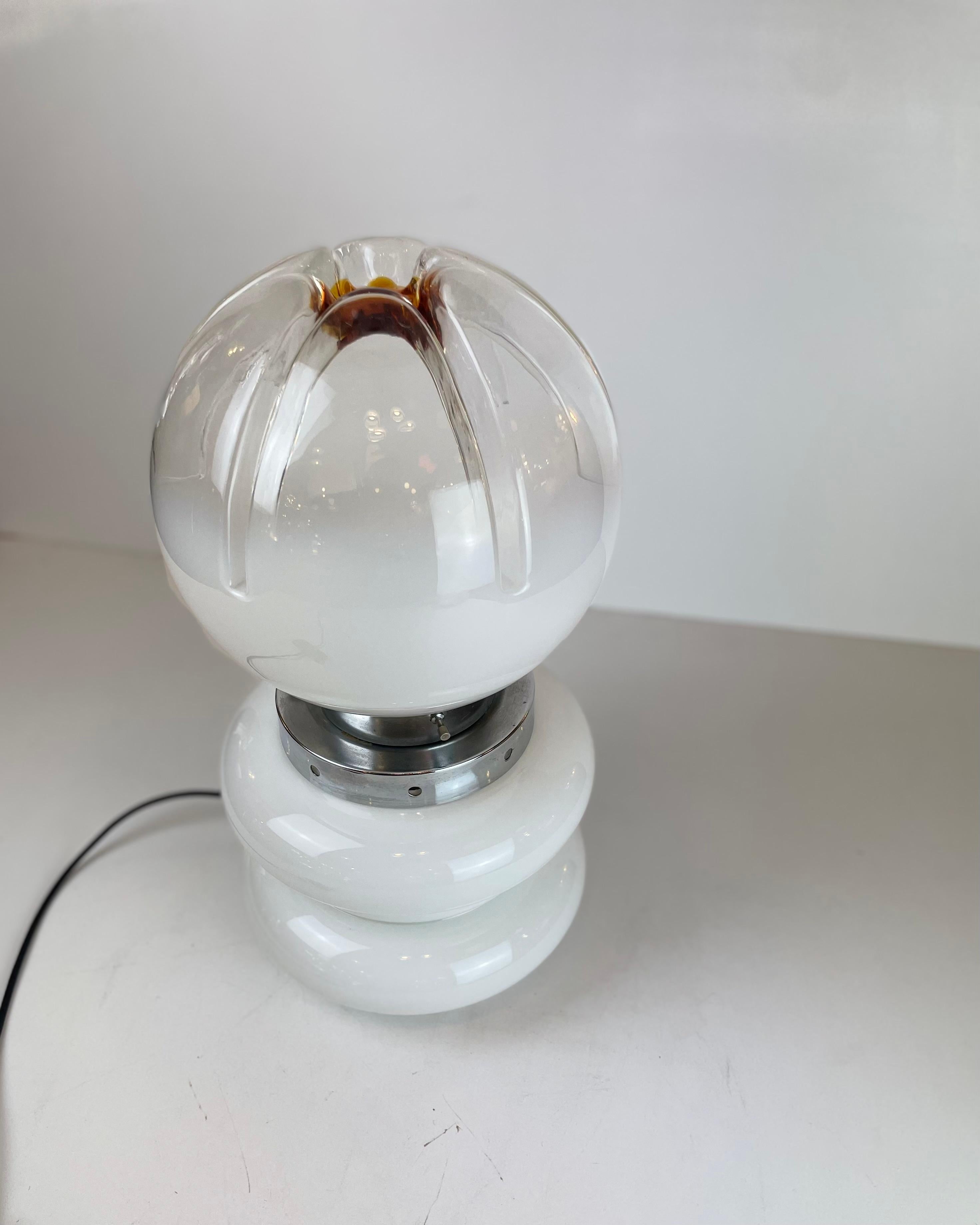 Table Lamp att. to C. Nason for Mazzega, 1970s For Sale 3