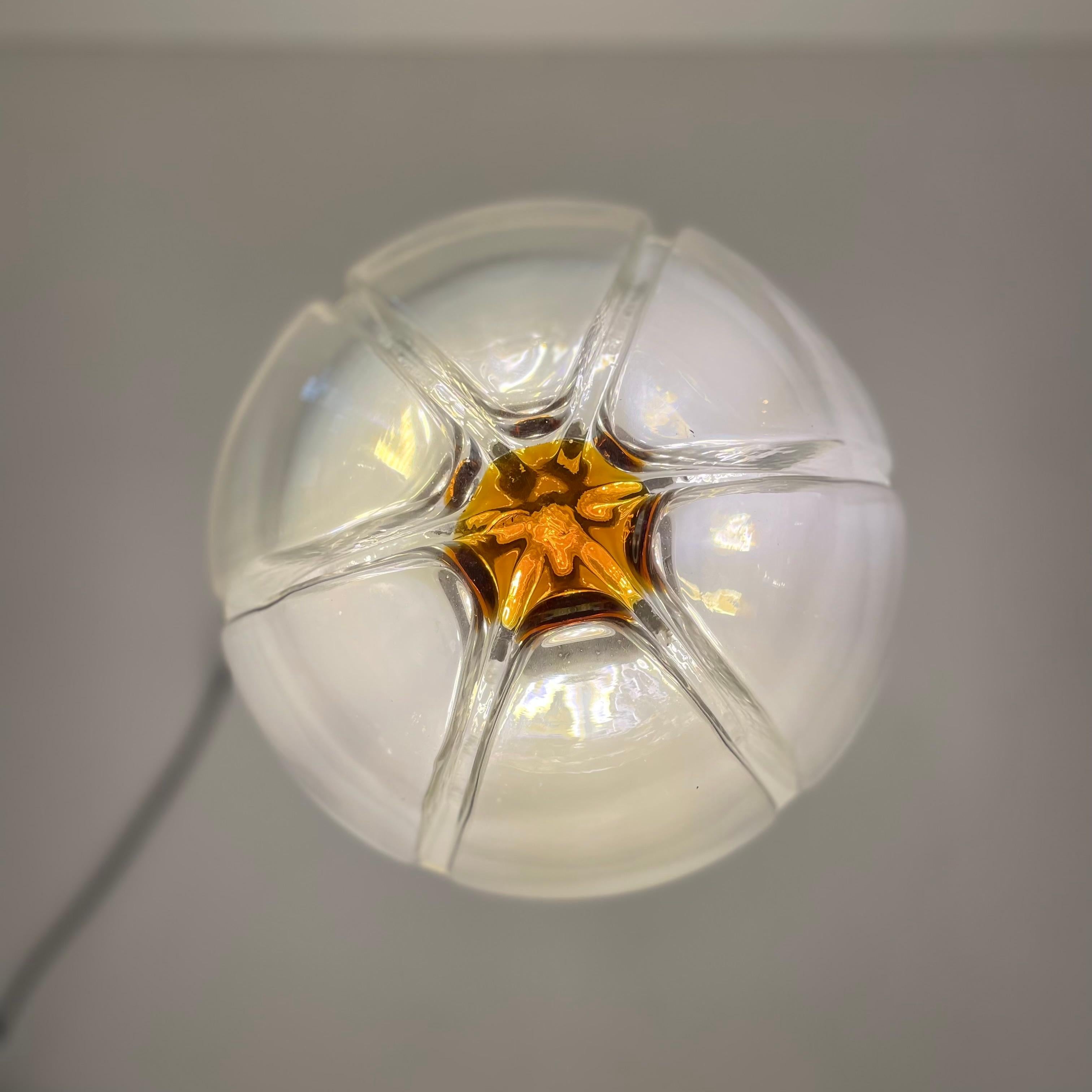 Table Lamp att. to C. Nason for Mazzega, 1970s In Good Condition For Sale In Brussel, BE