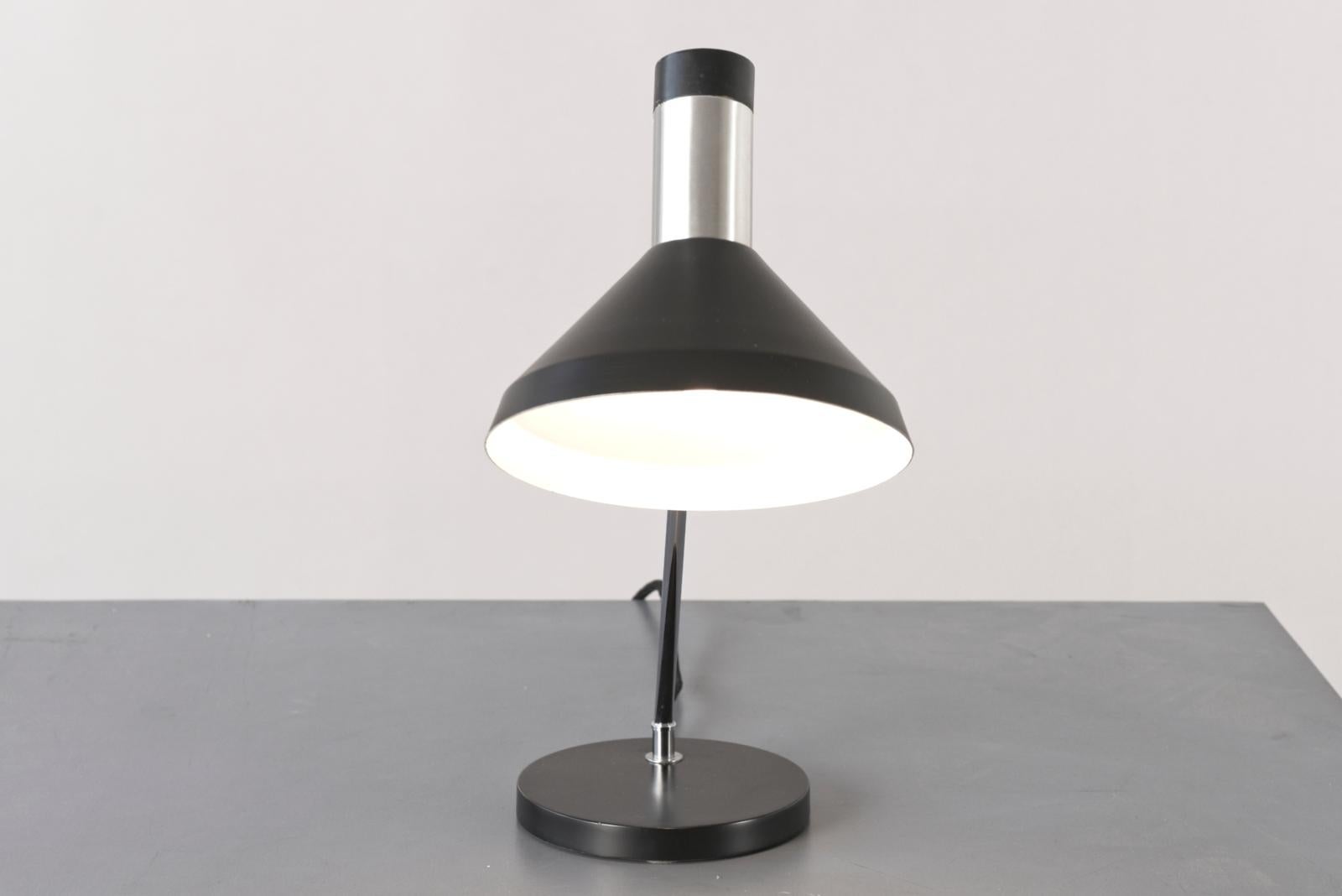 Mid-Century Modern Table Lamp attr. to Rico und Rosemarie Baltensweiler, Switzerland - 1960 For Sale