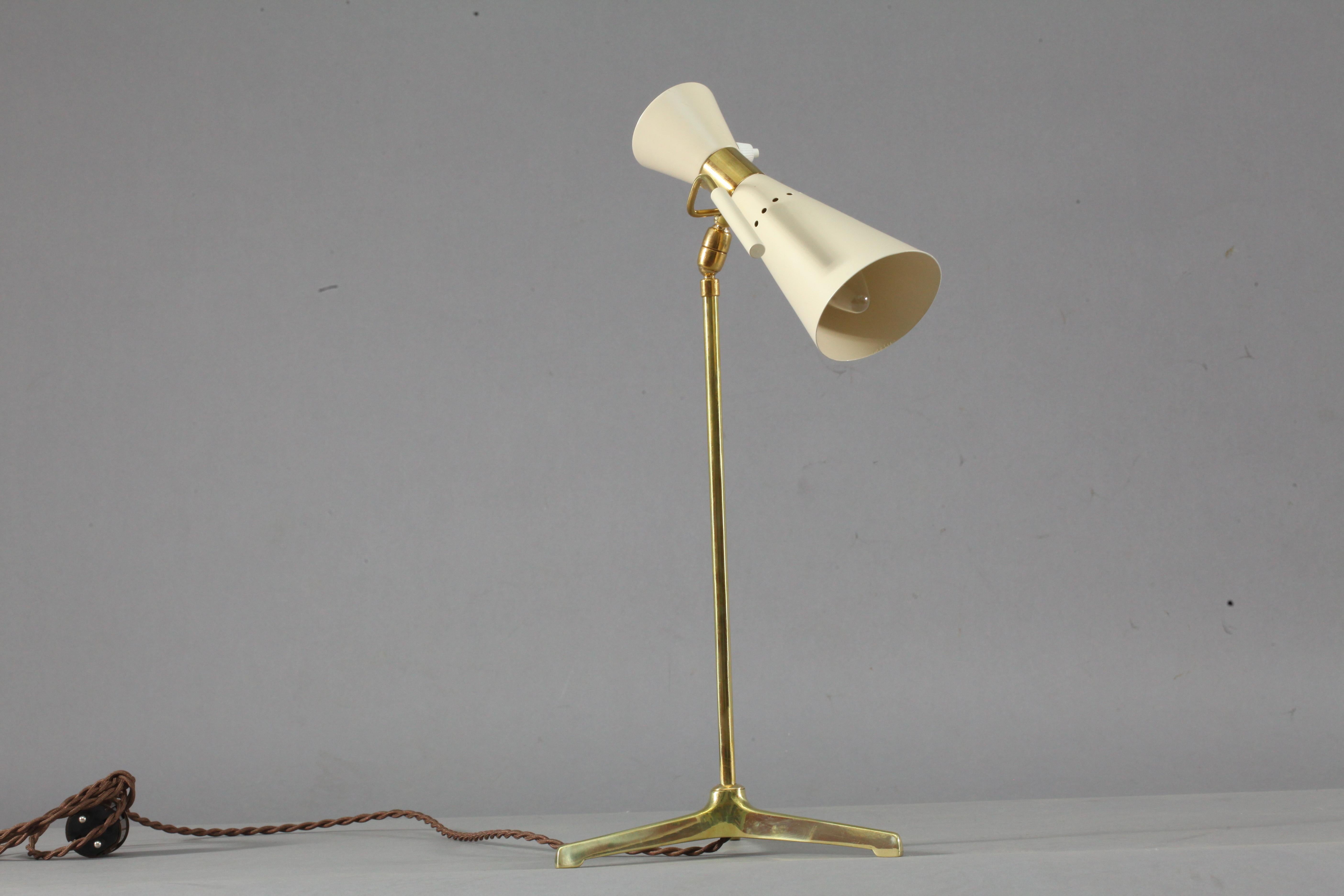 Italian Table Lamp Attributed to Angelo Lelli, Italy, 1950