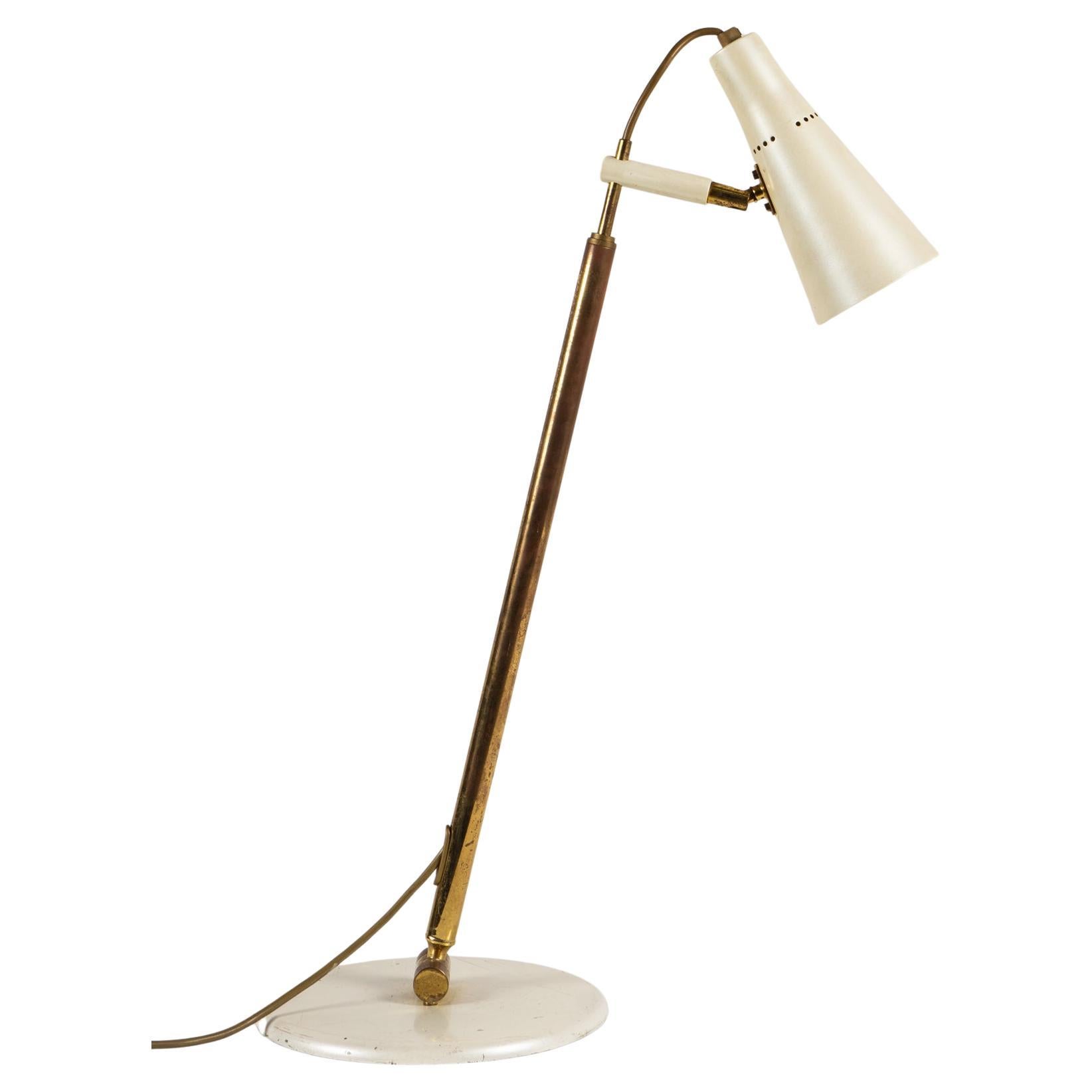 Lampe de table attribuée à Giuseppe Ostuni / O-Luce, vers 1955