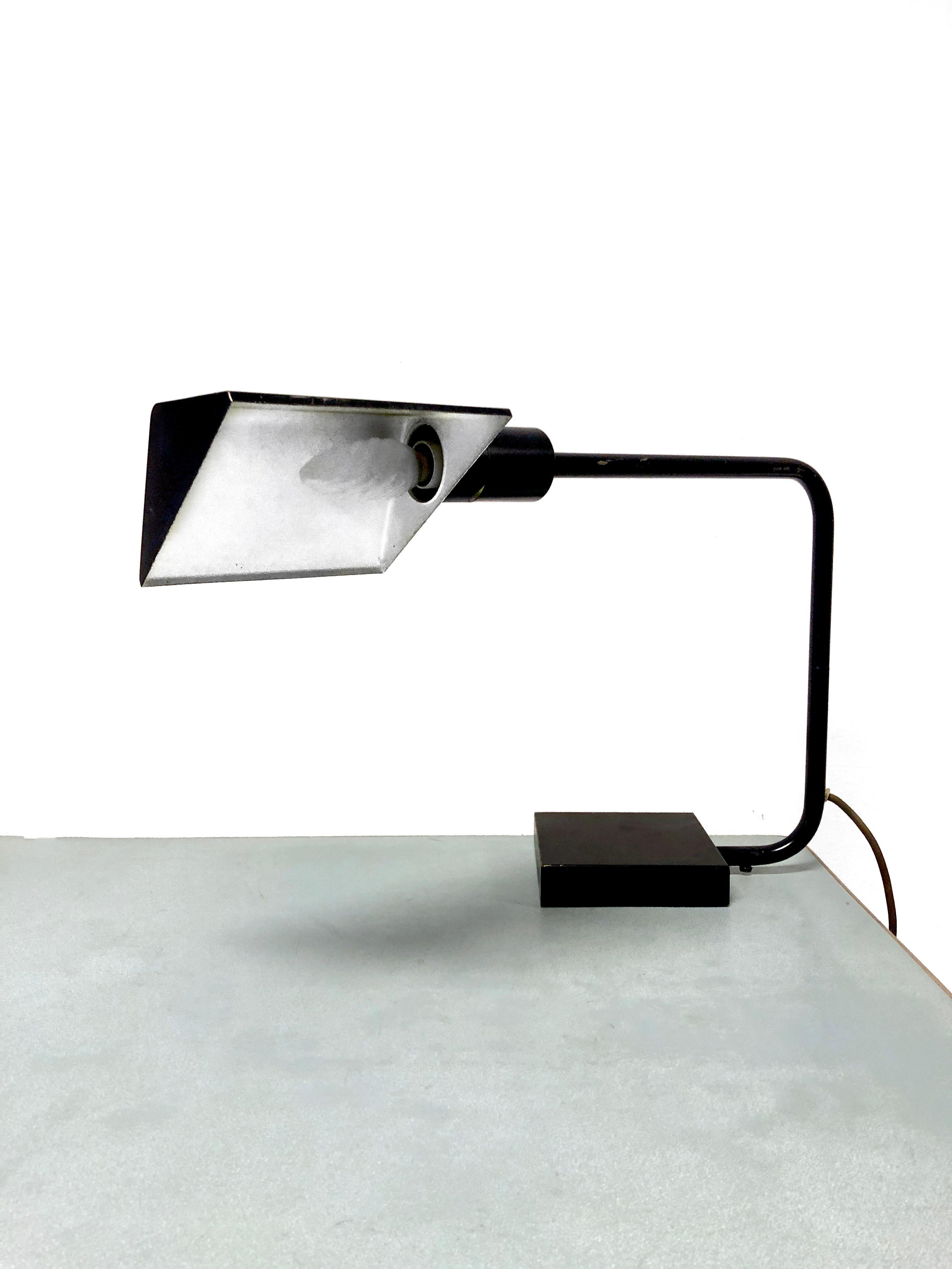 Mid-Century Modern Table Lamp Attributed to Koch & Lowy, 1970s For Sale