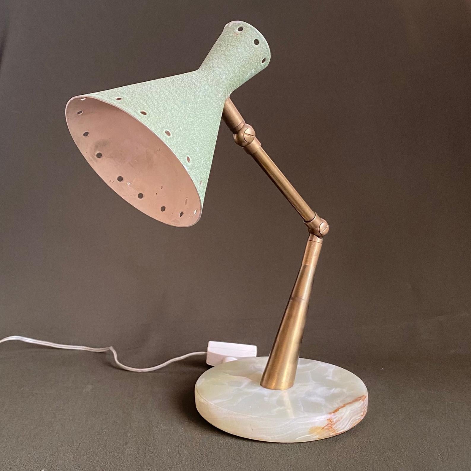 Italian Table Lamp Attributed to Lumi, Italy 1950s For Sale