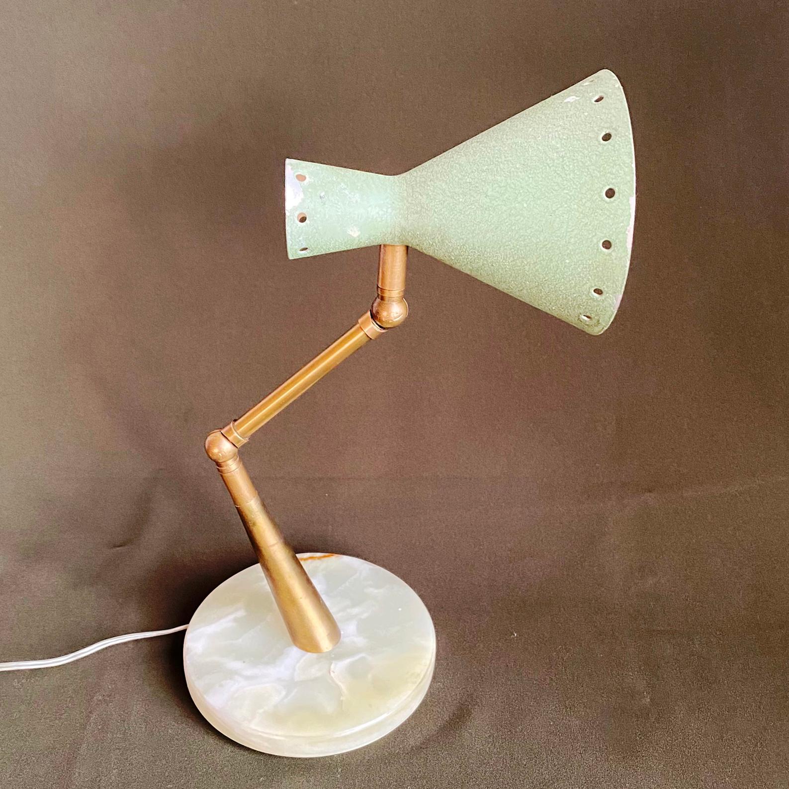 Table Lamp Attributed to Lumi, Italy 1950s In Fair Condition For Sale In  Budapest, HU