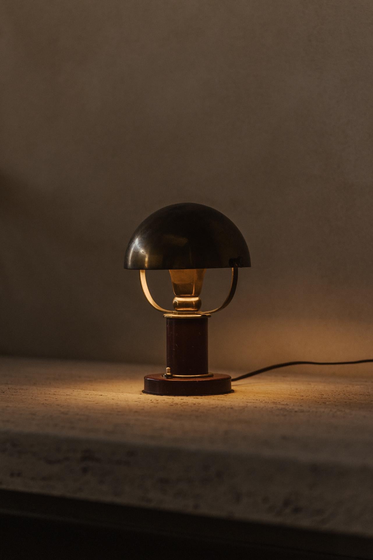 Table Lamp Attributed to Paul Dupré-Lafon, France, 1920s–1930s In Good Condition For Sale In Hasselt, VLI