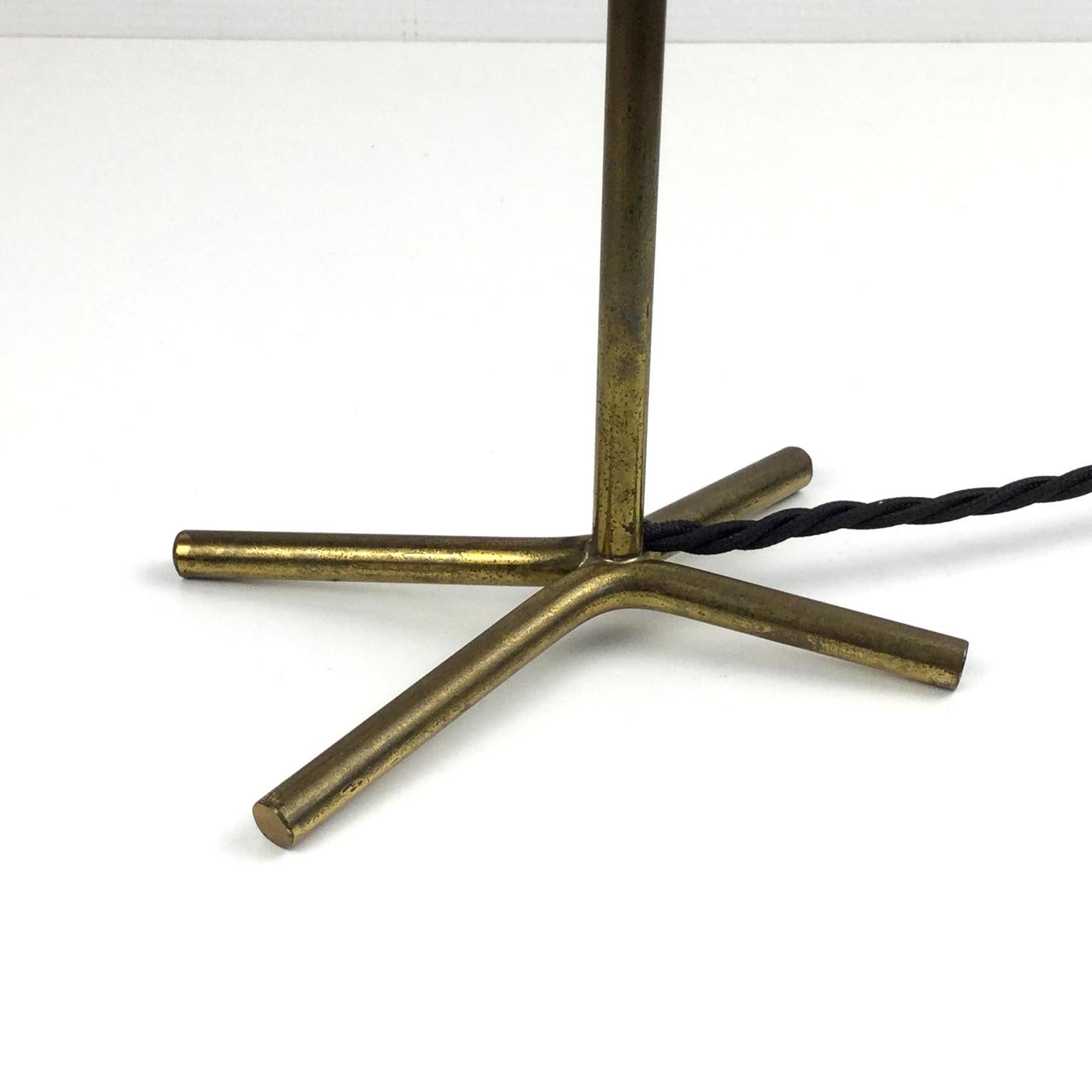 Metalwork Table Lamp Attributed to Pierre Guariche and Jean Boris Lacroix France 1950s For Sale