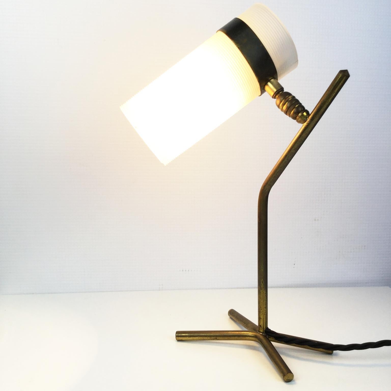 Mid-20th Century Table Lamp Attributed to Pierre Guariche and Jean Boris Lacroix France 1950s For Sale