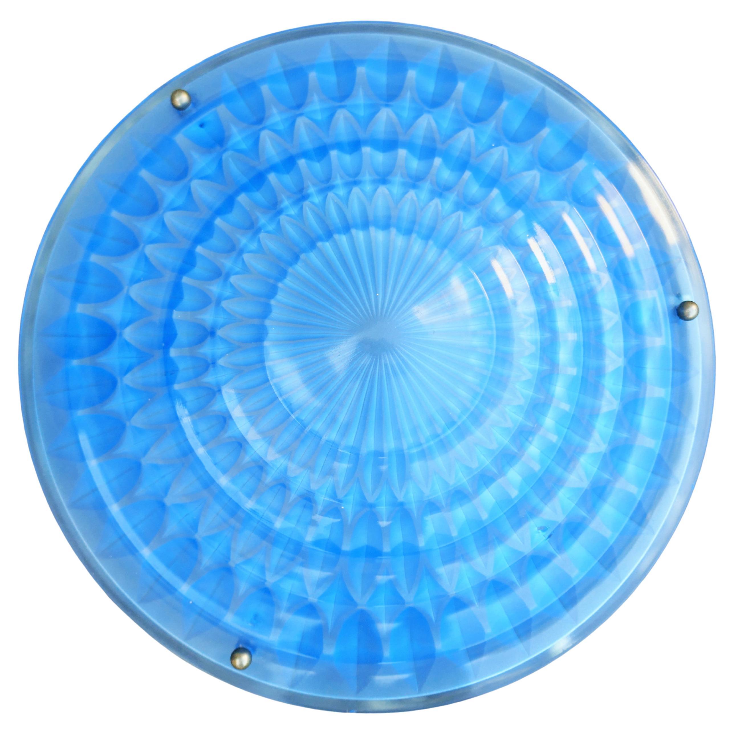 Tischlampe, Rene Lalique zugeschrieben im Zustand „Gut“ im Angebot in Lugo, IT