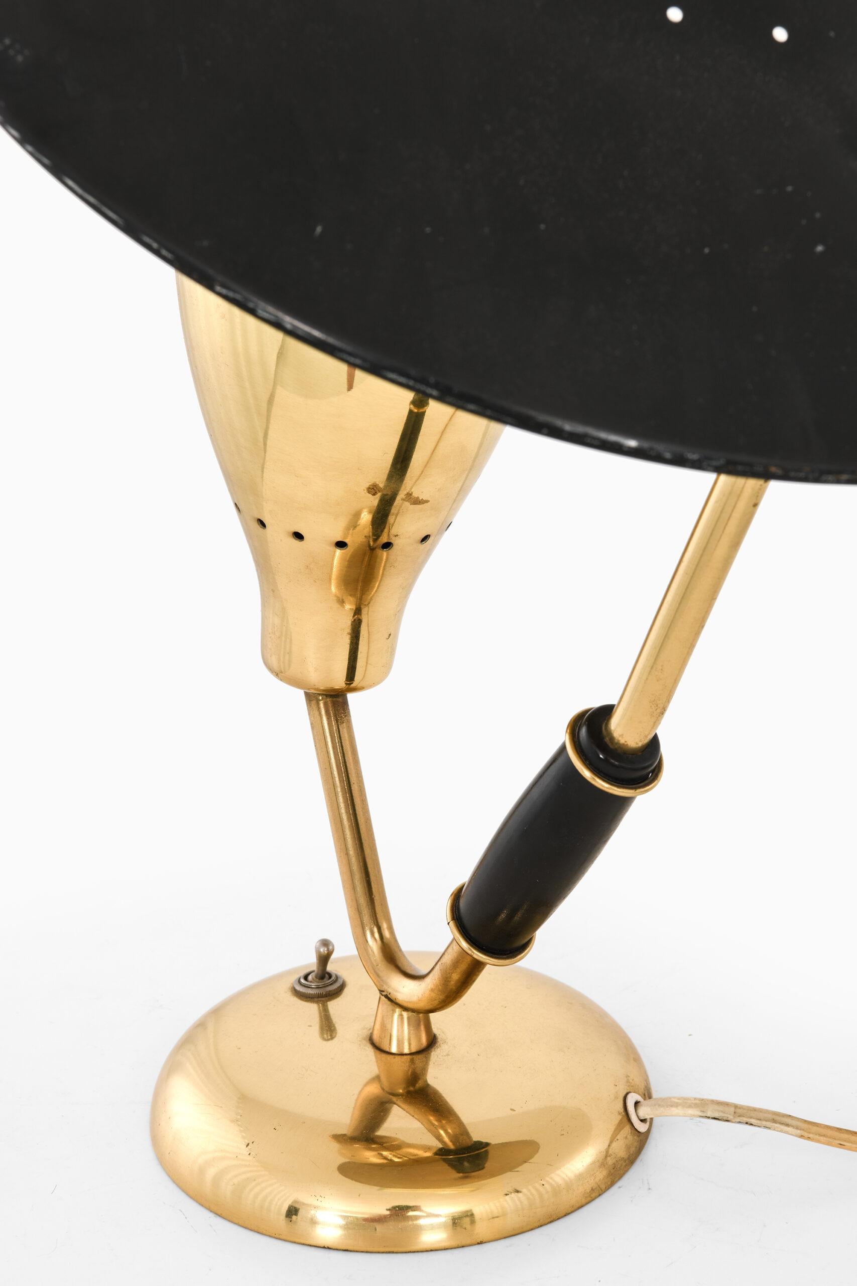 Scandinavian Modern Table Lamp Attributed to Svend Aage Holm Sørensen Produced by Boréns For Sale
