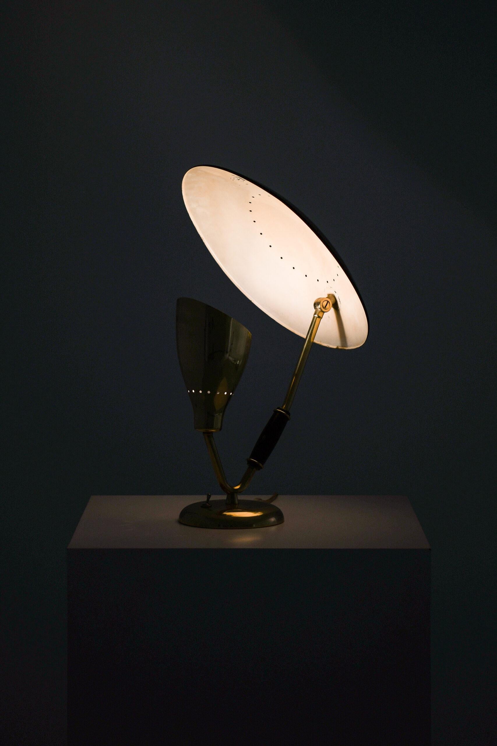 Mid-20th Century Table Lamp Attributed to Svend Aage Holm Sørensen Produced by Boréns For Sale