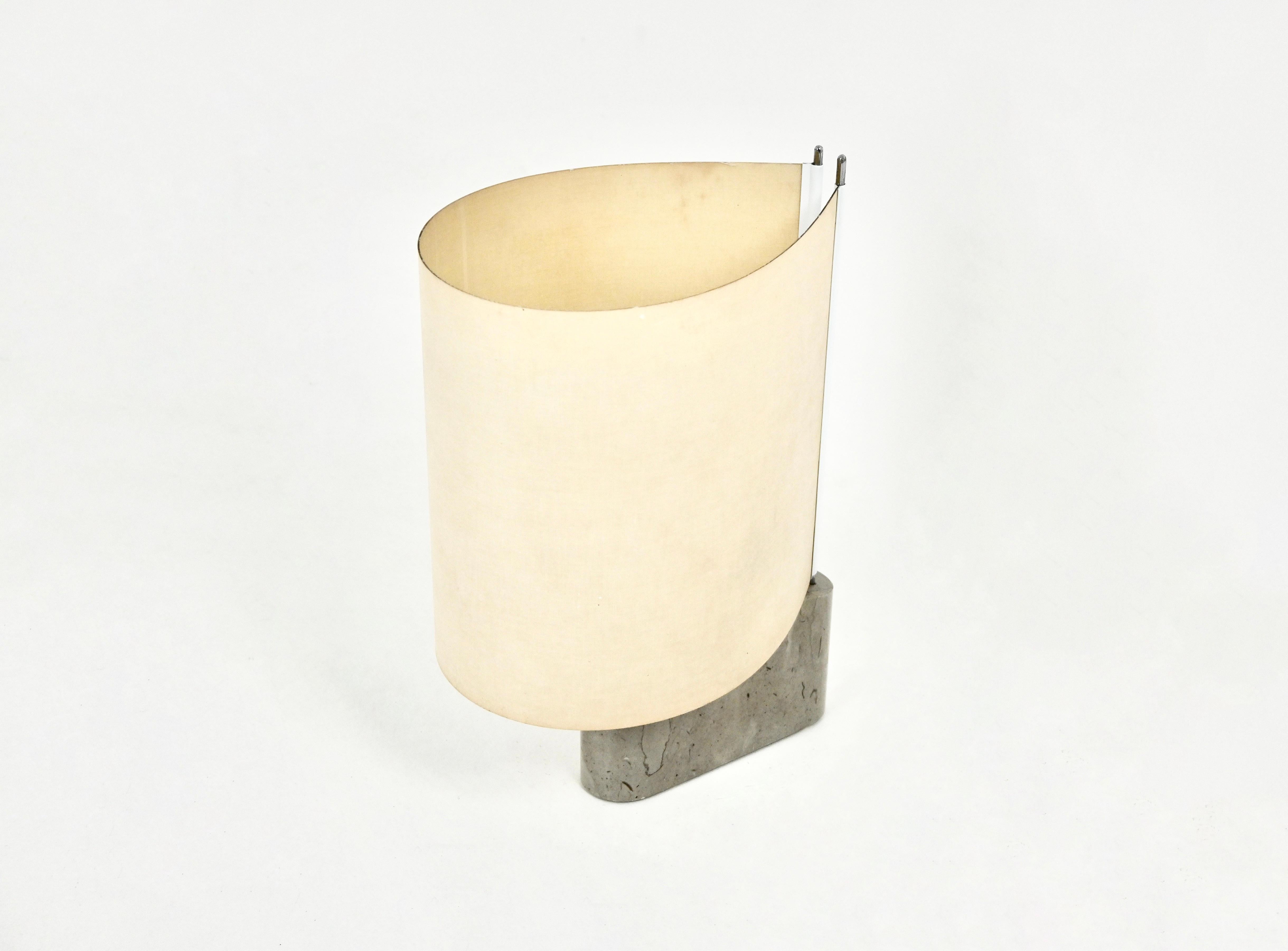 Italian Table Lamp attributed to Tobia & Afra Scarpa, 1960s For Sale