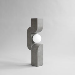 Tischleuchte, Großes Modell - Dunkelgrau, Keramik, Contemporary Work.