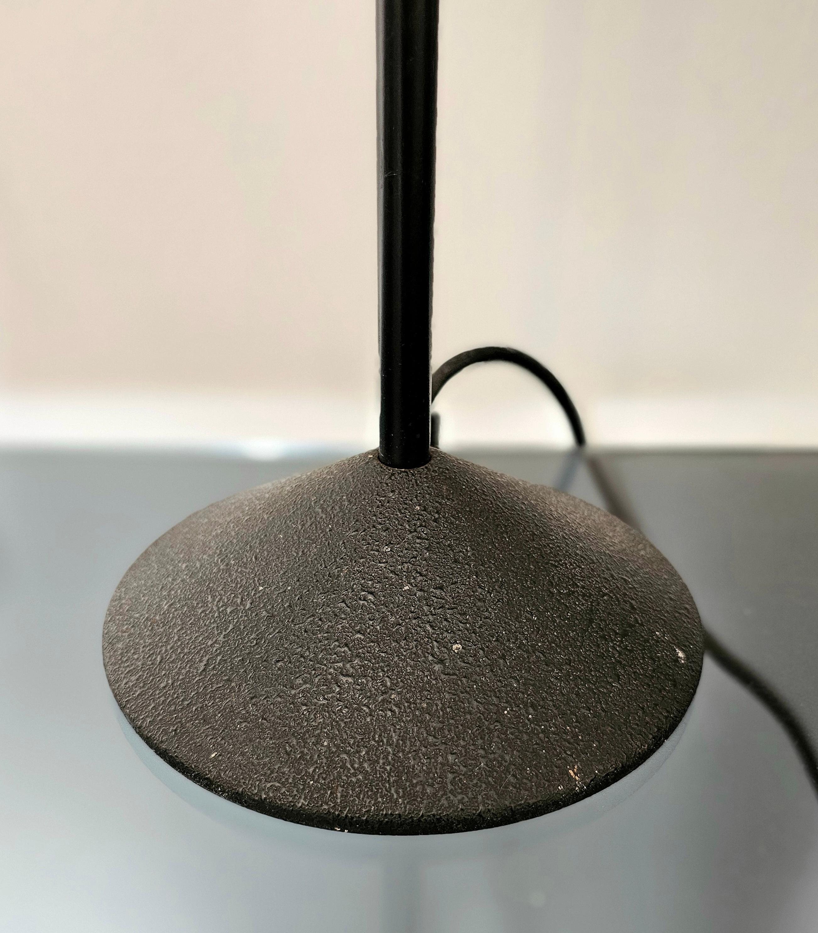 Lampada da tavolo Black di Barbieri & Marianelli Mid-century Design Italia 1960 In condizioni buone in vendita a Palermo, IT