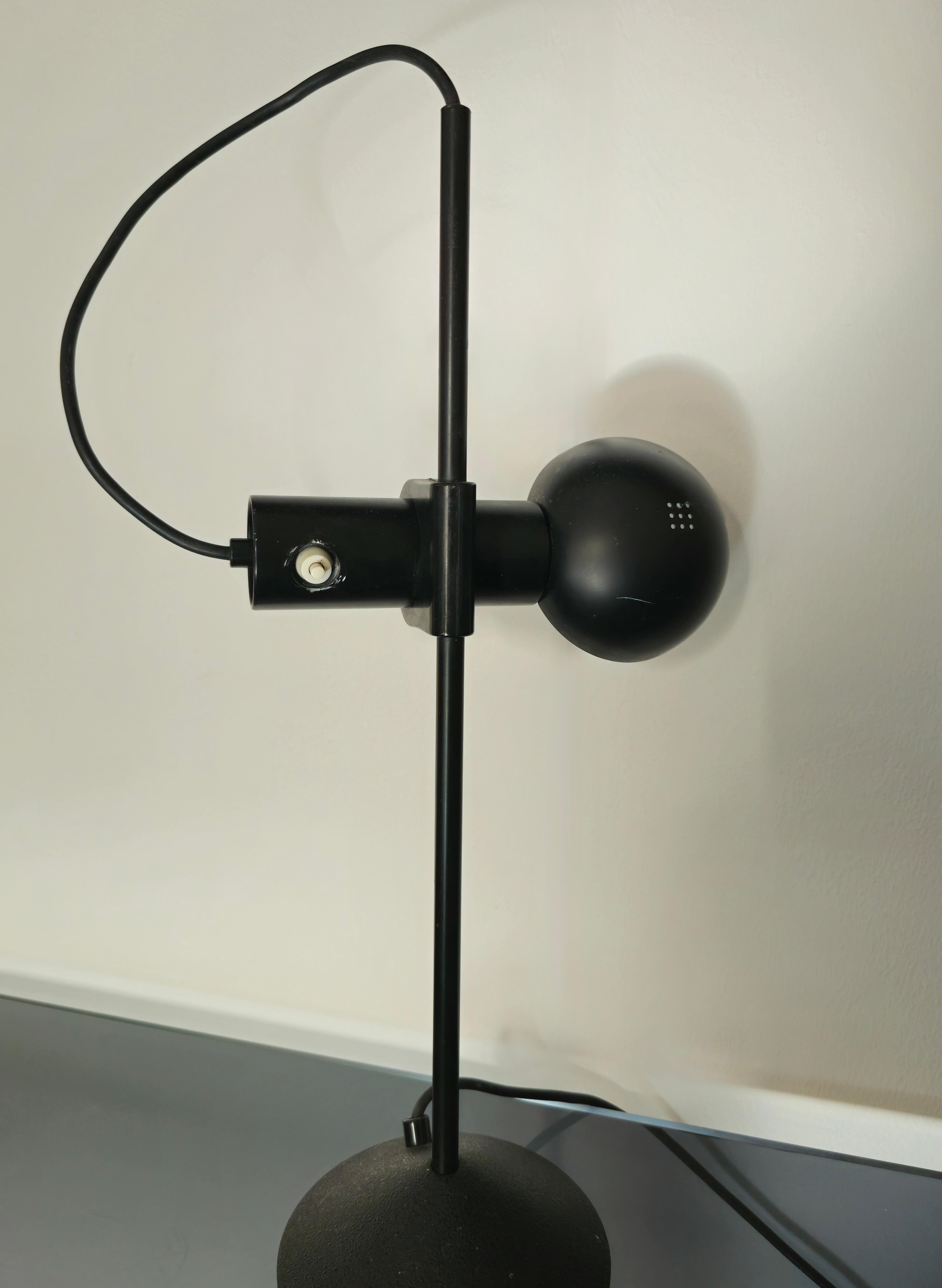 Lampada da tavolo Black di Barbieri & Marianelli Mid-century Design Italia 1960 in vendita 2