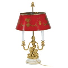 Antique Table Lamp "Bouillotte"