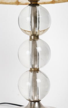 Lampe de table par Adnet, vers 1930, période Art déco.