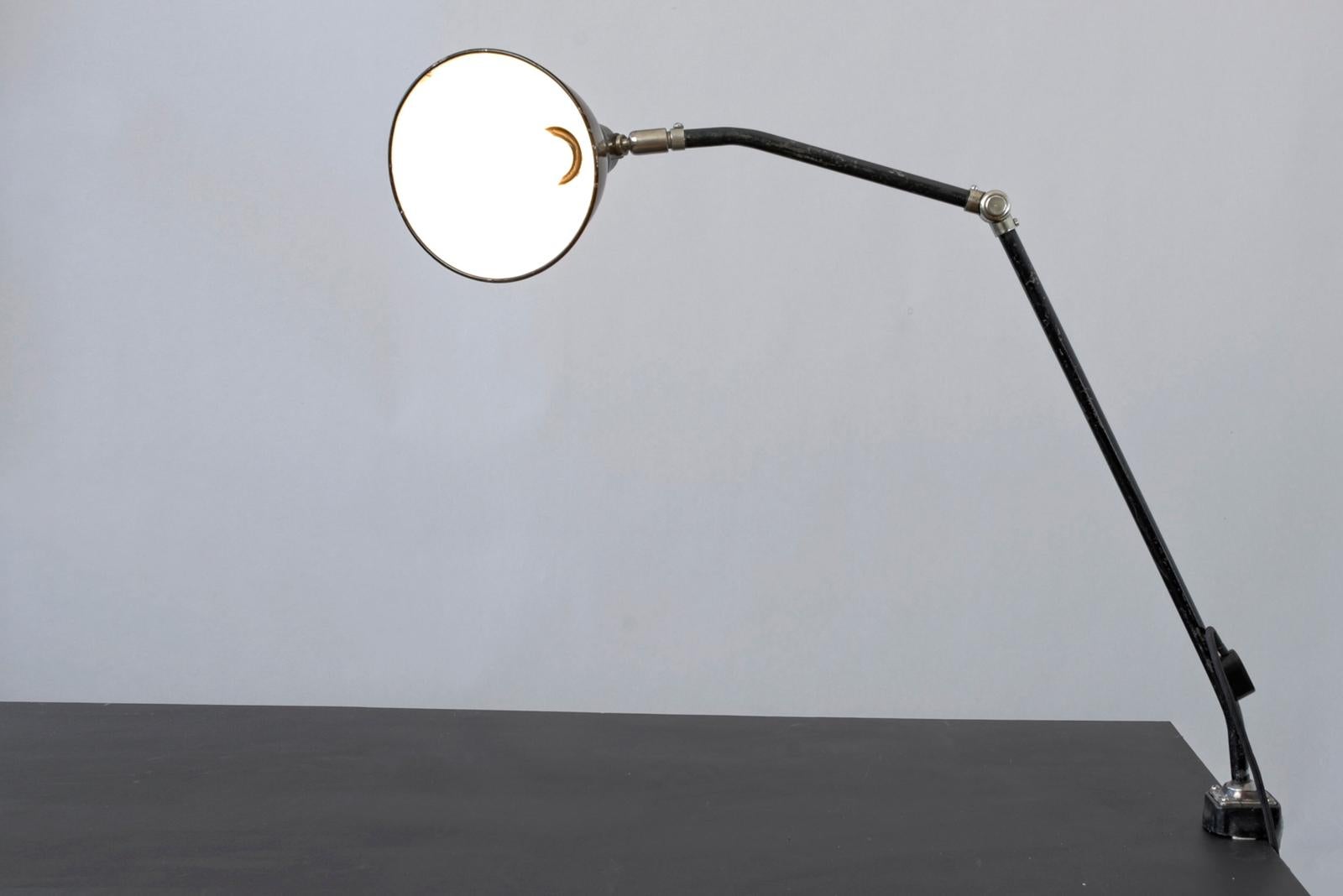 Metal Table Lamp by AEG Berlin, Germany - 1930 For Sale