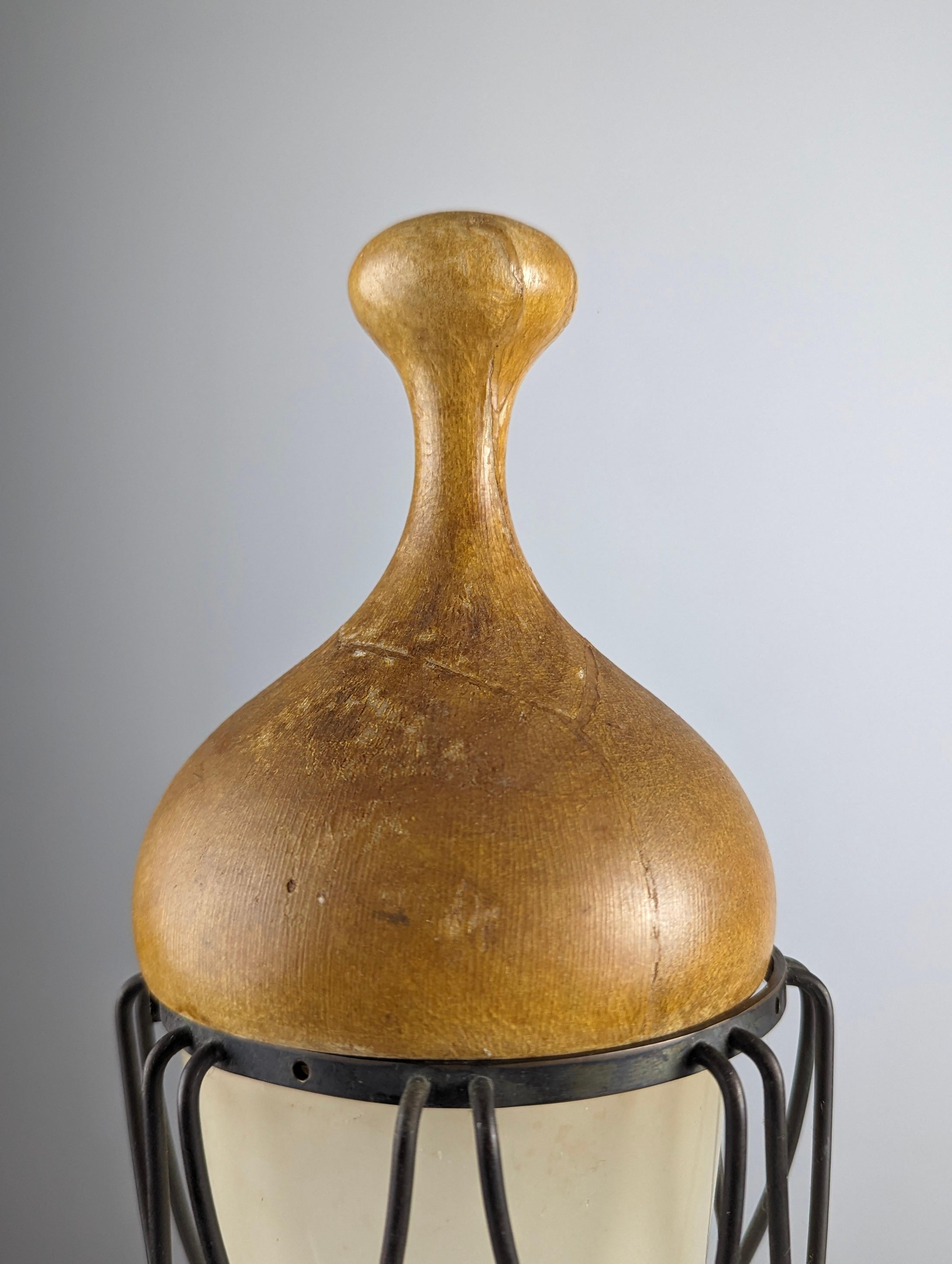 Métal Lampe de table Aldo Tura, Italie, années 1960 en vente