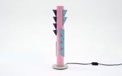 Table Lamp by Alessandro Mendini for Studio Alchimia, Italy, 1980s, Pink & Blue