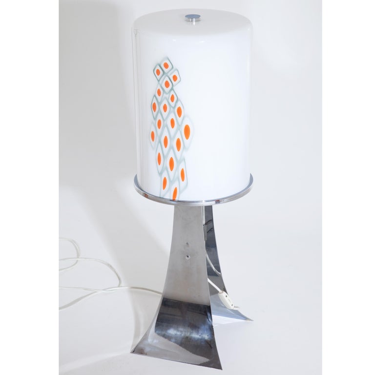 Table Lamp by Alfredo Barbini, Italy, 1960s For Sale at 1stDibs