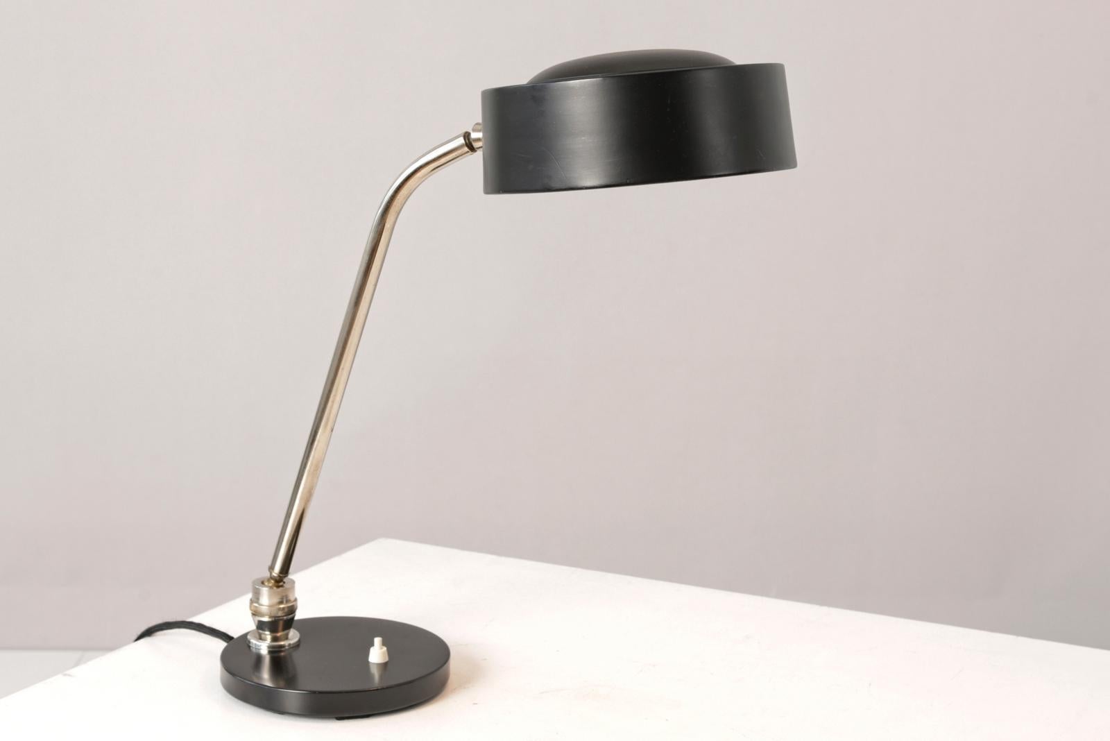 Mid-20th Century Table Lamp by André Mounique and Alain Jujeau for Jumo, France - 1965 For Sale