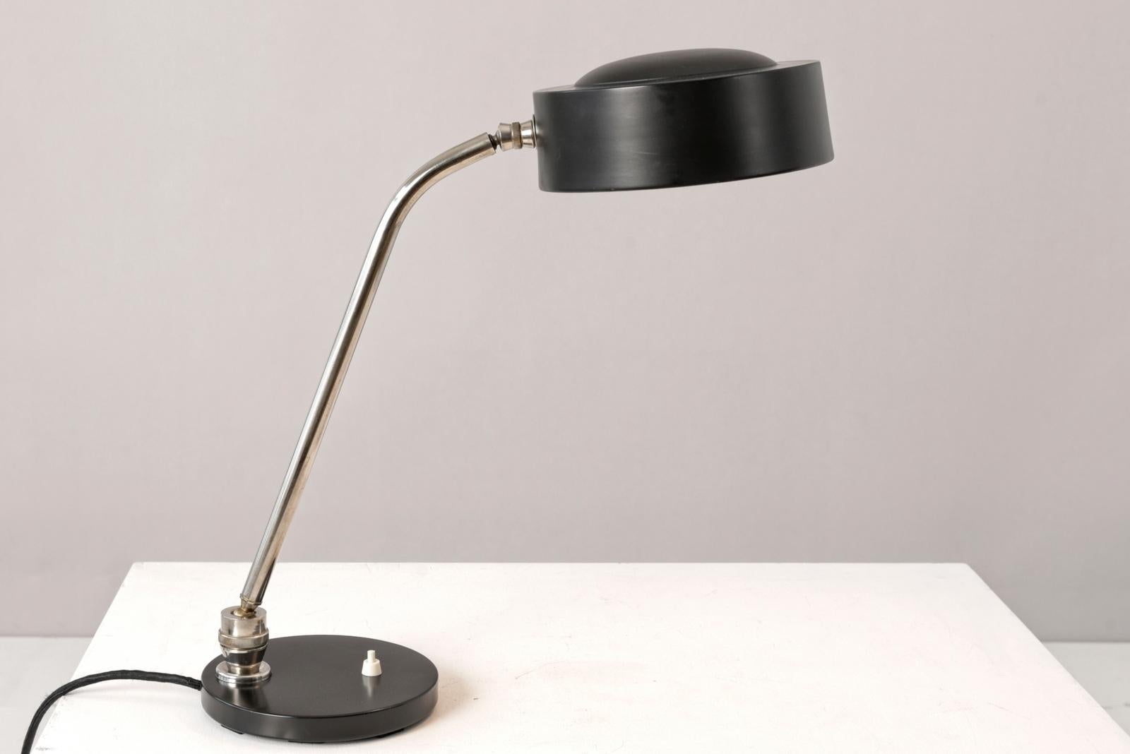 Metal Table Lamp by André Mounique and Alain Jujeau for Jumo, France - 1965 For Sale