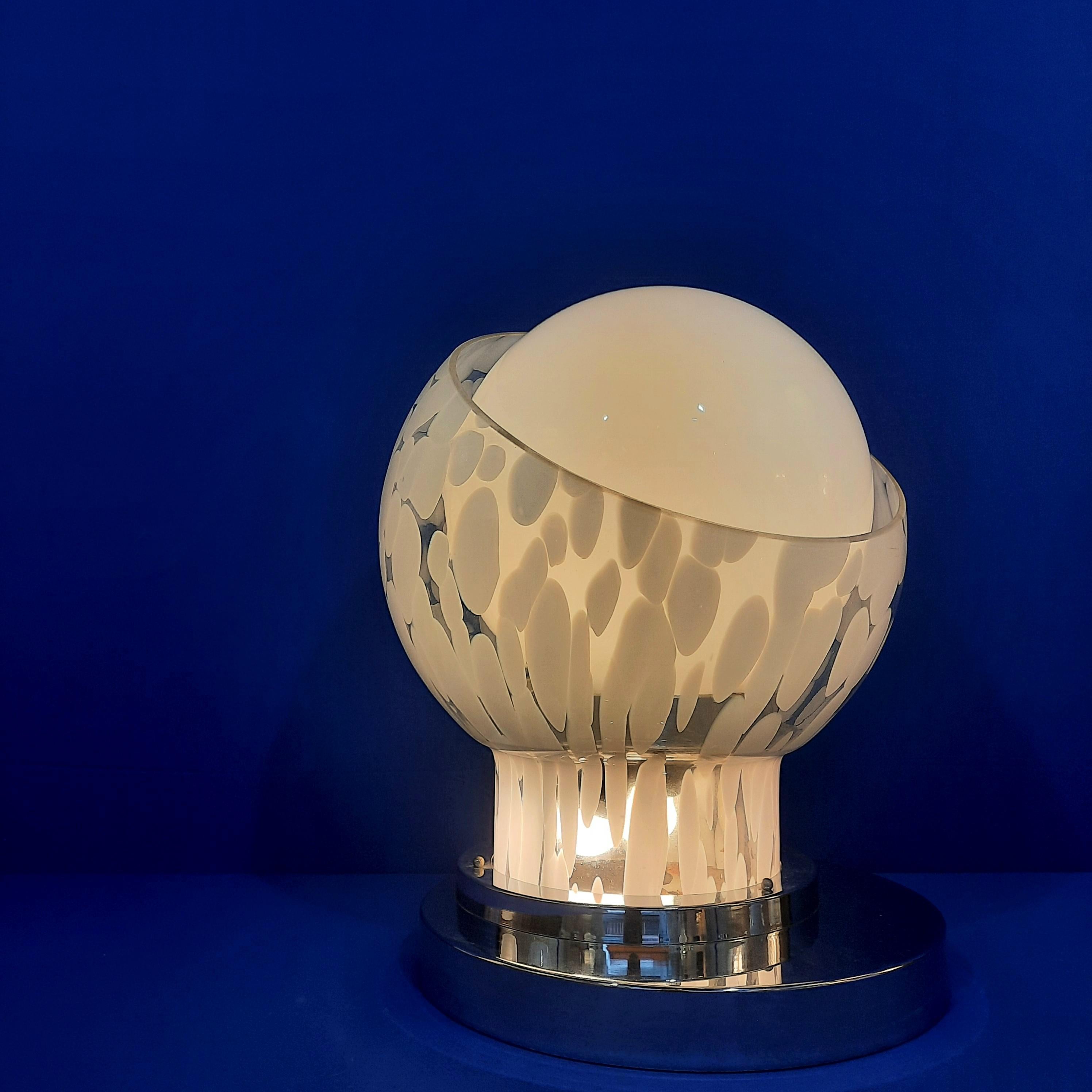 Table Lamp by Angelo Brotto for Esperia, circa 1970 In Good Condition For Sale In Saint-Ouen-sur-Seine, FR