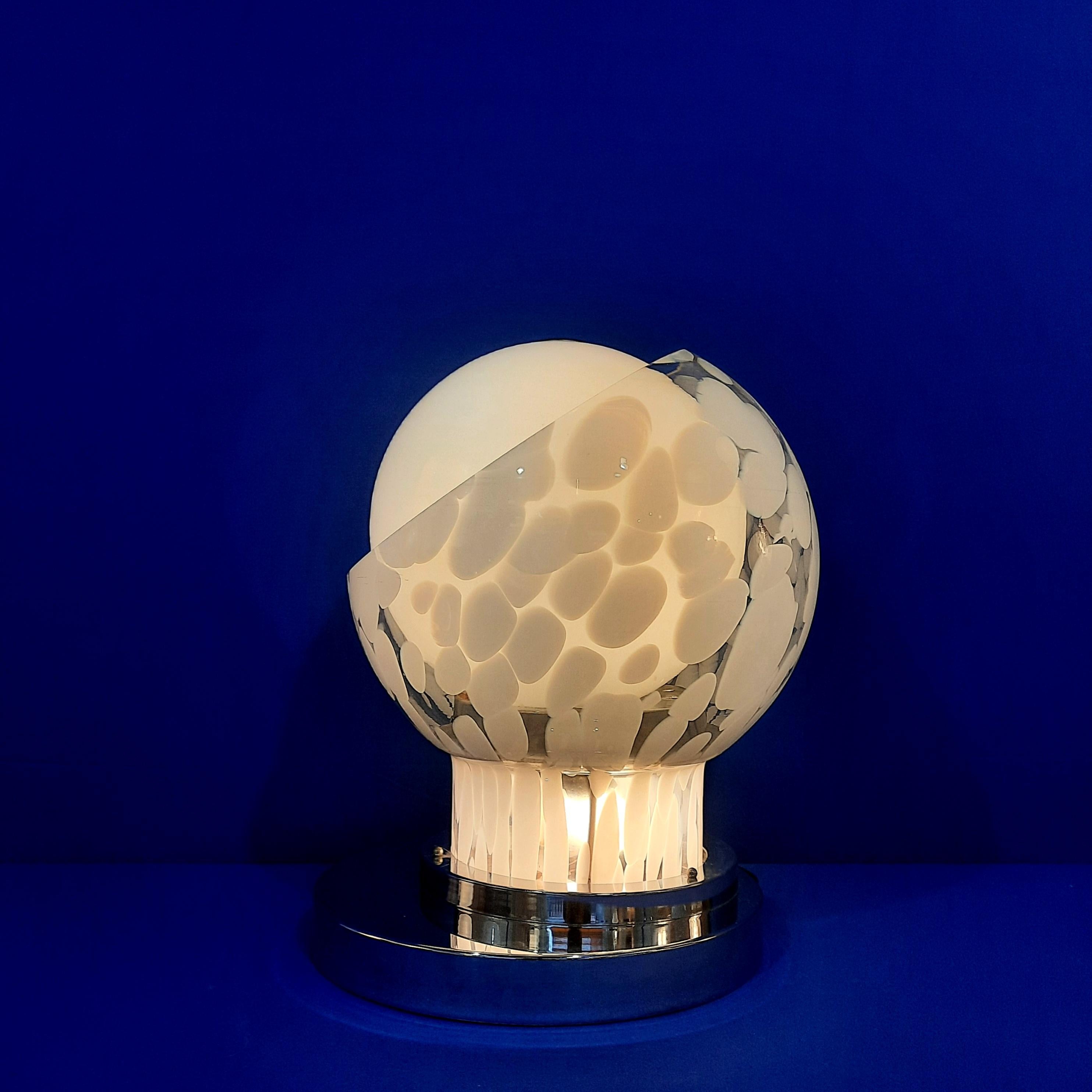 Mid-20th Century Table Lamp by Angelo Brotto for Esperia, circa 1970 For Sale