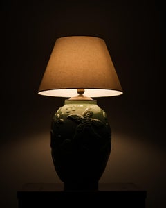 Table lamp by Anna-Lisa Thomson, Upsala Ekeby, Sweden, 1940s