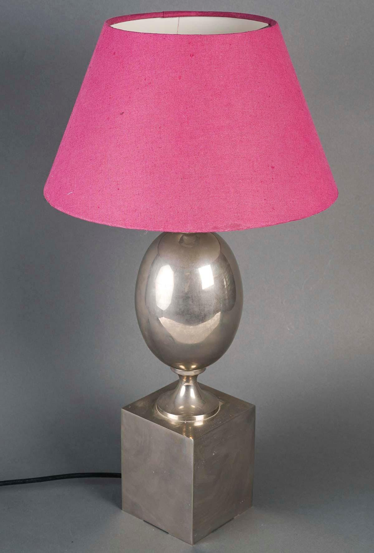 Table Lamp by Artist Philippe Barbier, 20th Century. In Good Condition For Sale In Saint-Ouen, FR