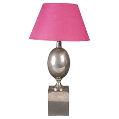 Vintage Table Lamp by Artist Philippe Barbier, 20th Century.