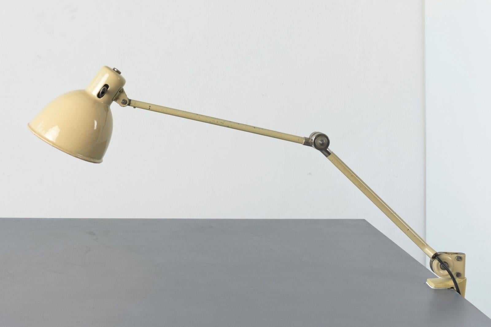 Swiss Table Lamp by Bag Turgi in beige, Switzerland - 1935  For Sale