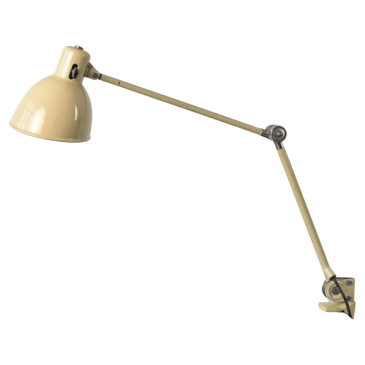 Tischlampe von Bag Turgi in Beige, Schweiz – 1935  im Angebot