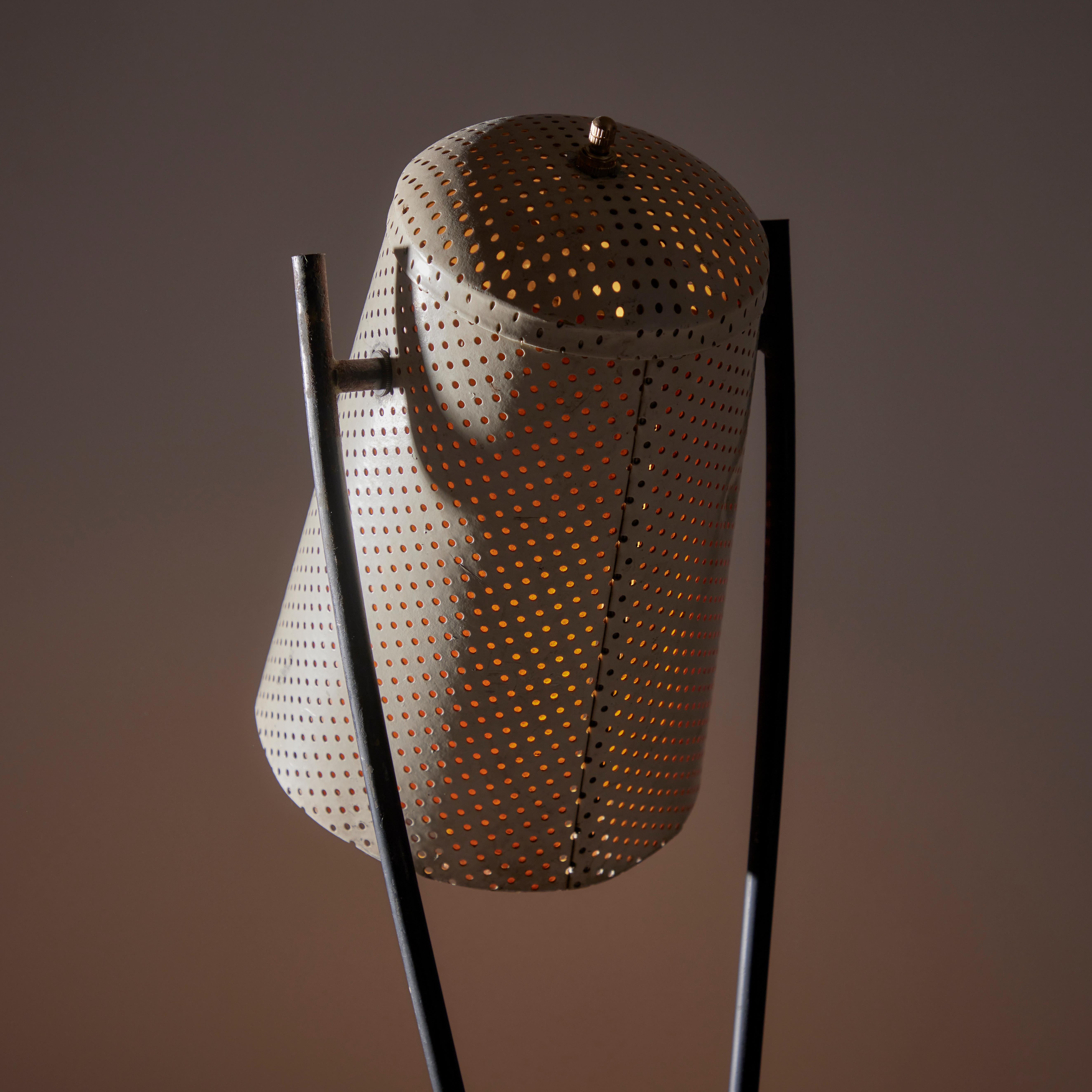 Enameled Table Lamp by Ben Seibel for Raymor For Sale