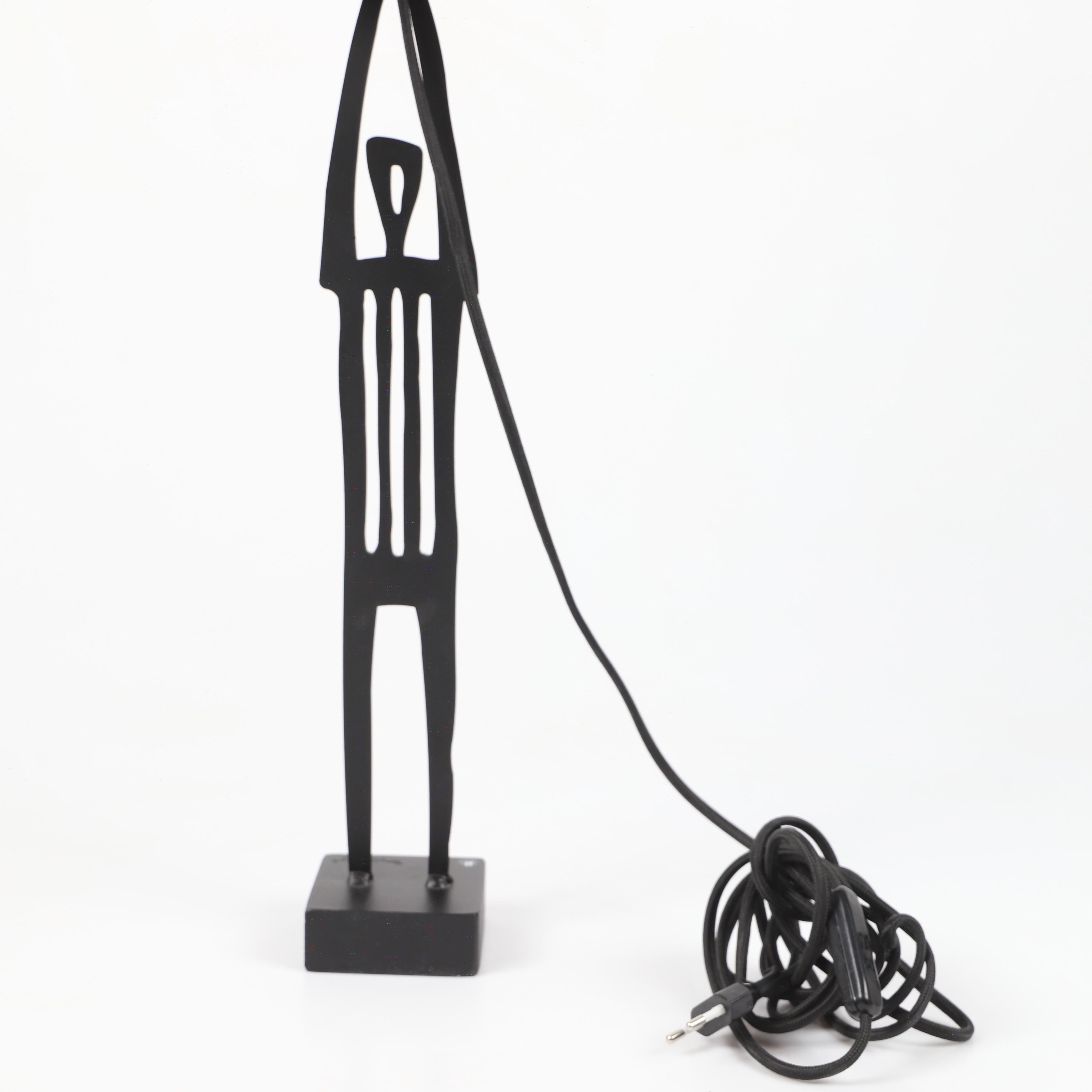 Mid-Century Modern Lampe Bengt Lindberg Bengt & Lotta Suède 1980 en vente