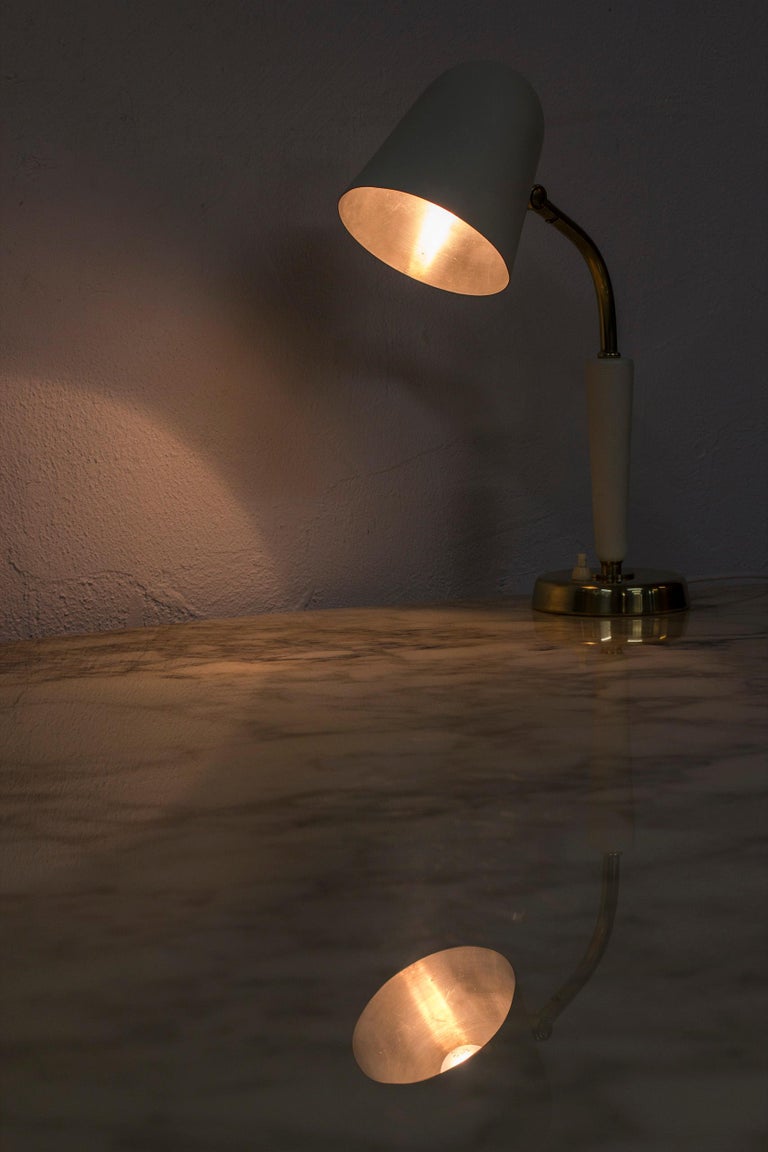 Table Lamp by Bertil Brisborg for Nordiska Kompaniet, 1940s, Sweden For Sale 3