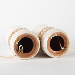 Aldo Londi for Bitossi a pair ceramic Lamps Sweden 1960