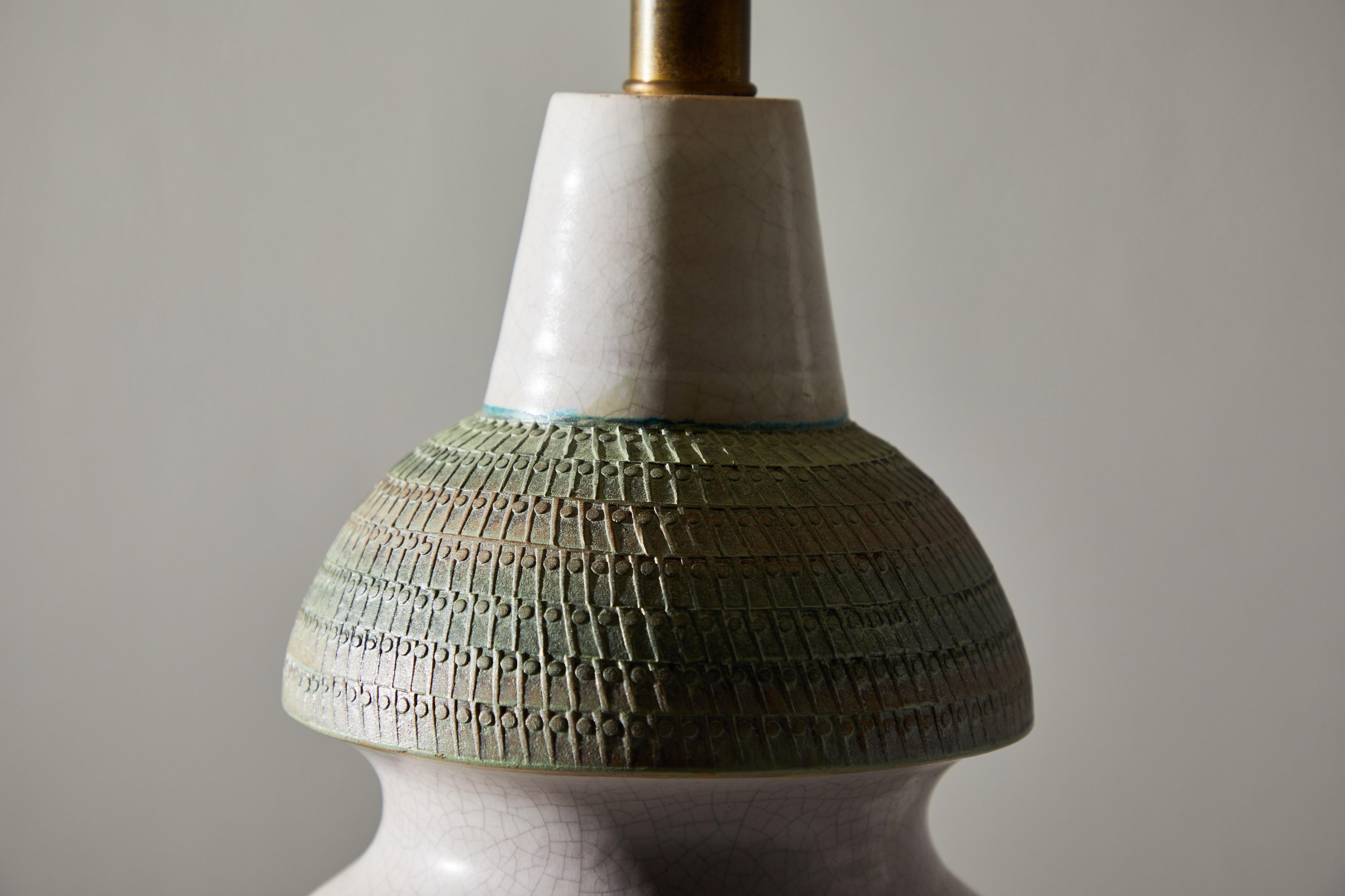 Ceramic Table Lamp by Bitossi