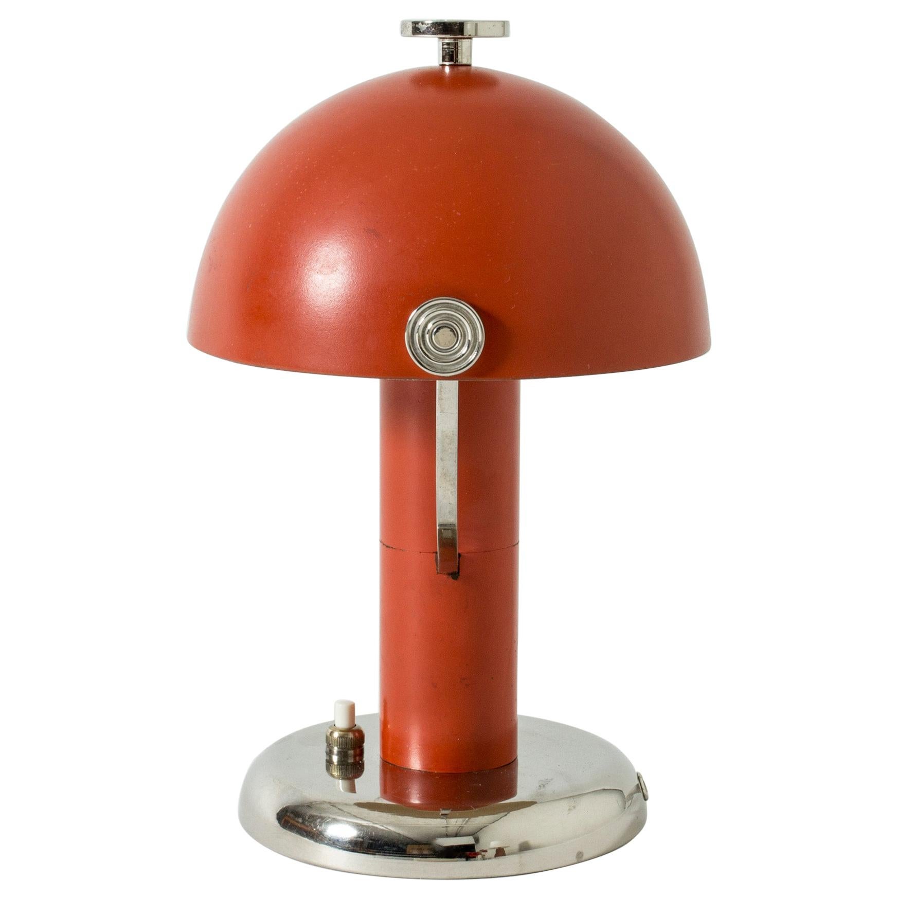 Table Lamp by Bo Notini for Böhlmarks, Sweden, 1930s