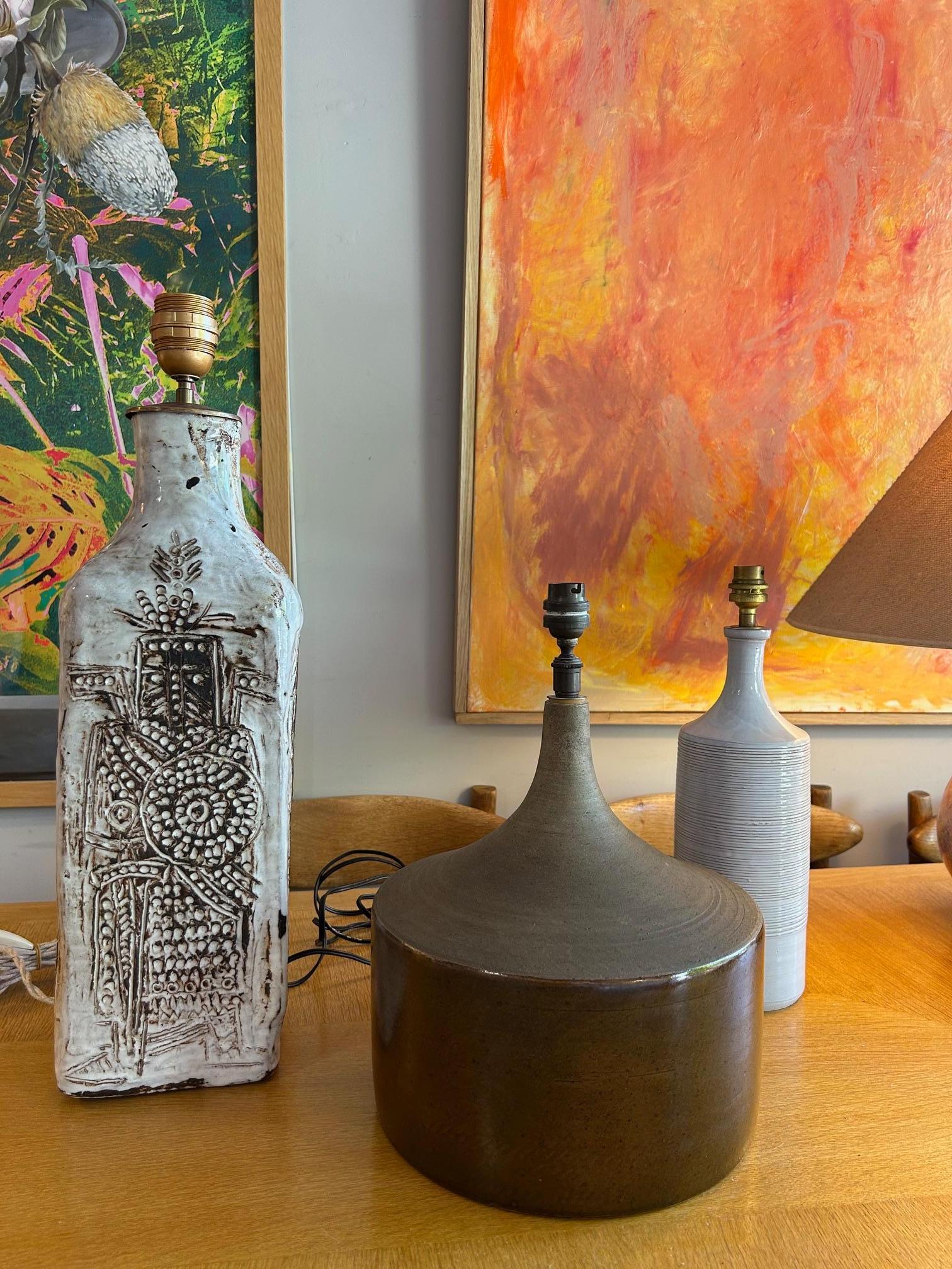 Lámpara de sobremesa de Boris Kassianoff, Francia Años 70 Moderno en venta