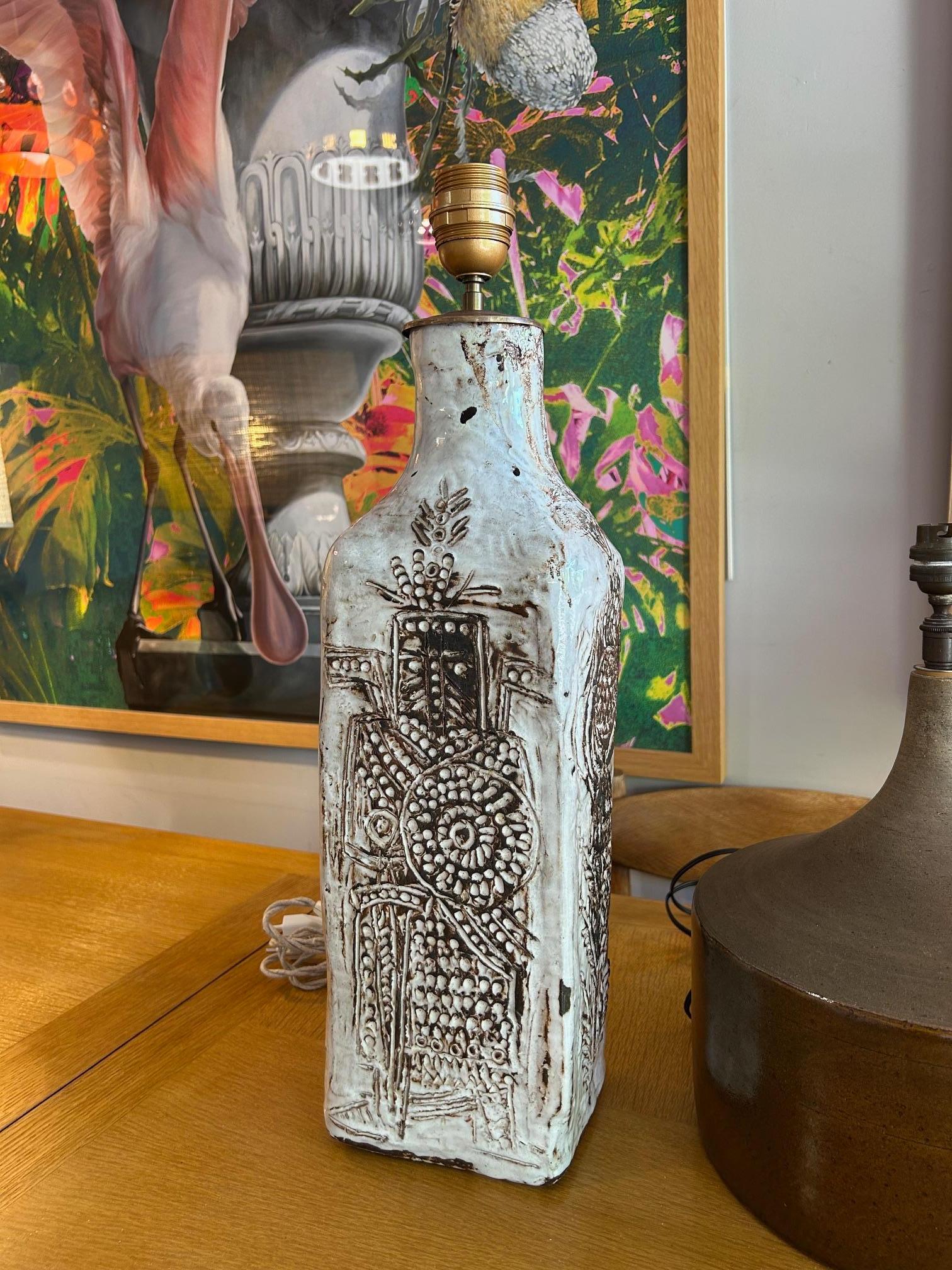 Lámpara de sobremesa de Boris Kassianoff, Francia Años 70 Francés en venta