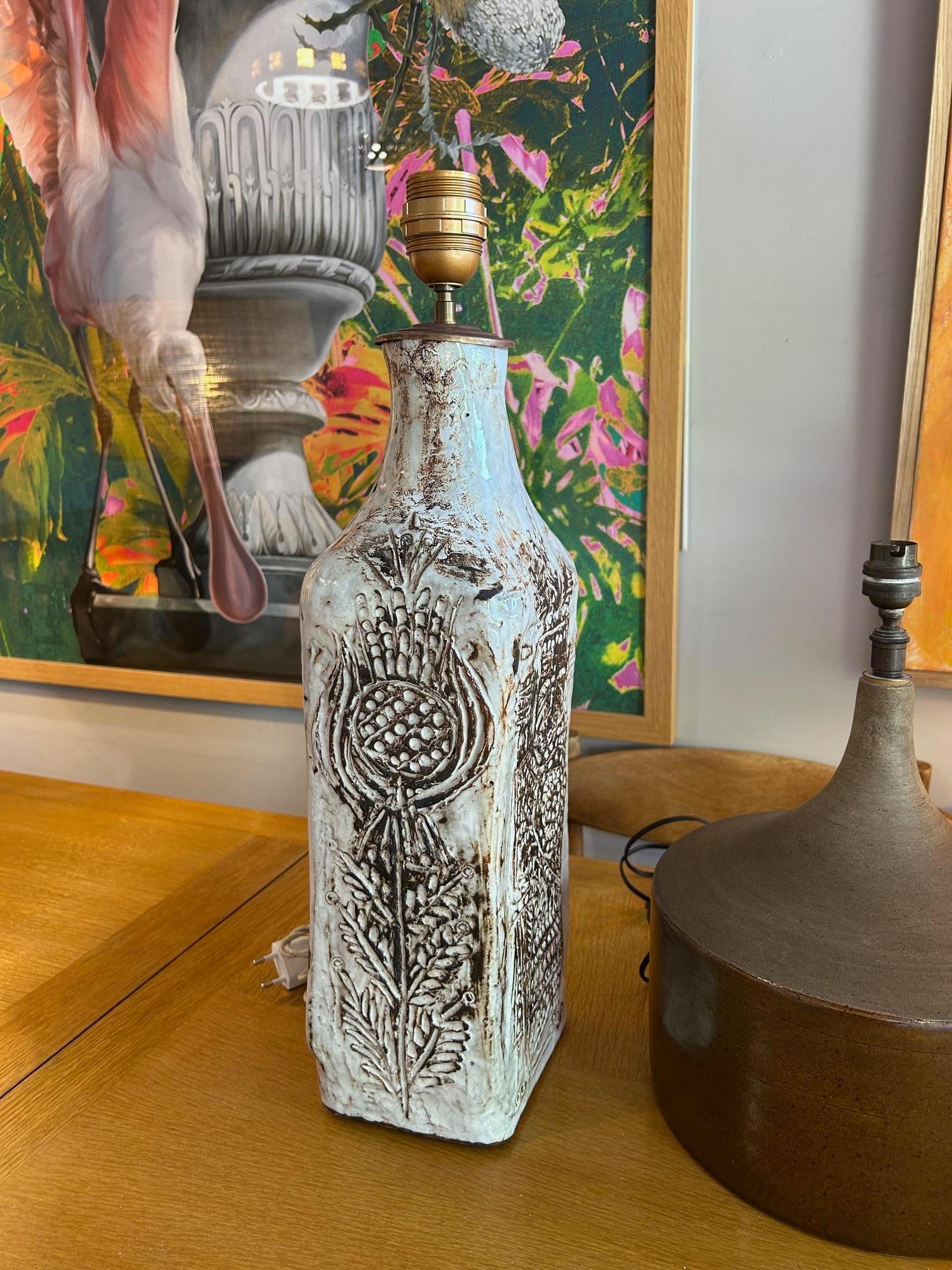 Lámpara de sobremesa de Boris Kassianoff, Francia Años 70 finales del siglo XX en venta