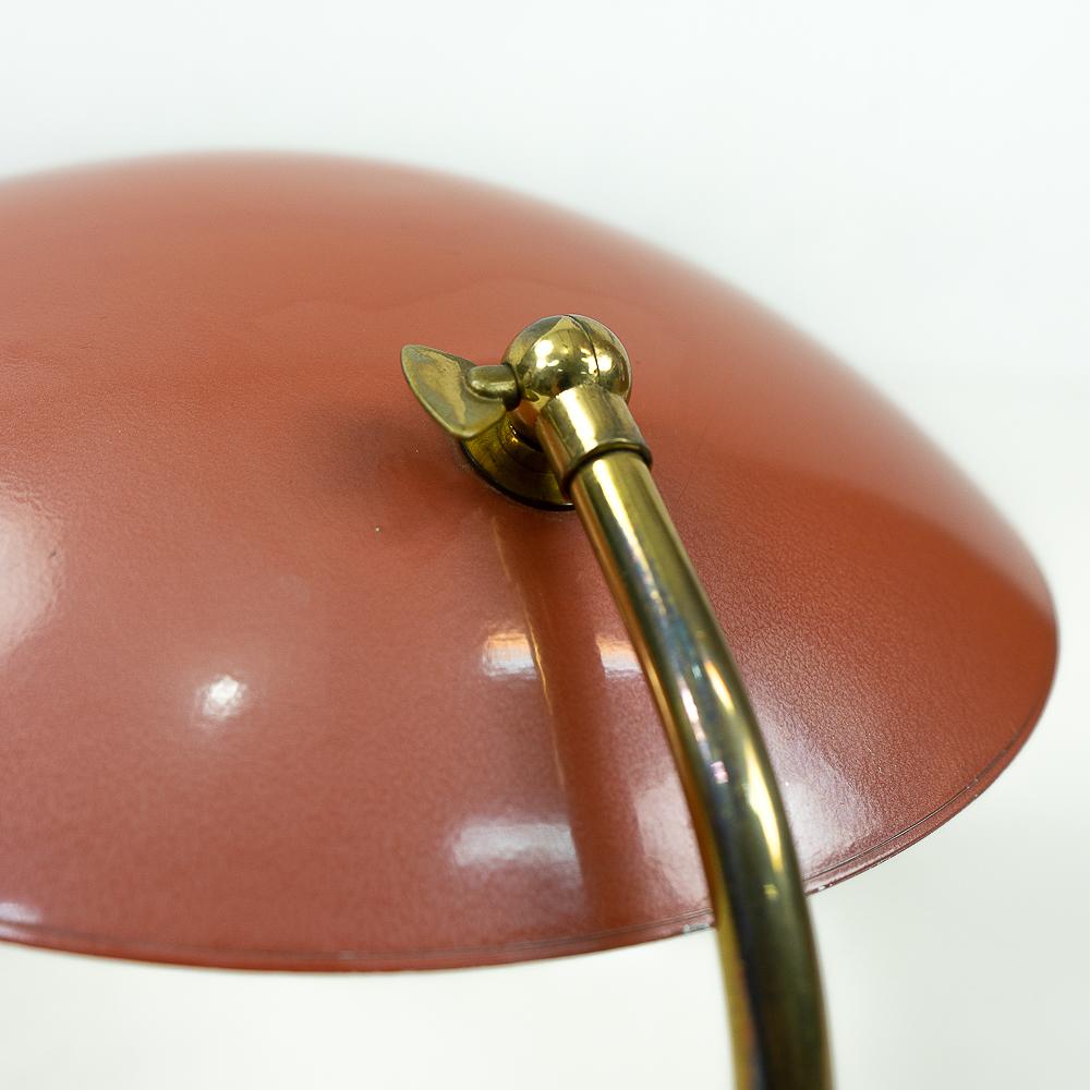Aluminum Vintage Design Table Lamp, 1950s Made in Austria