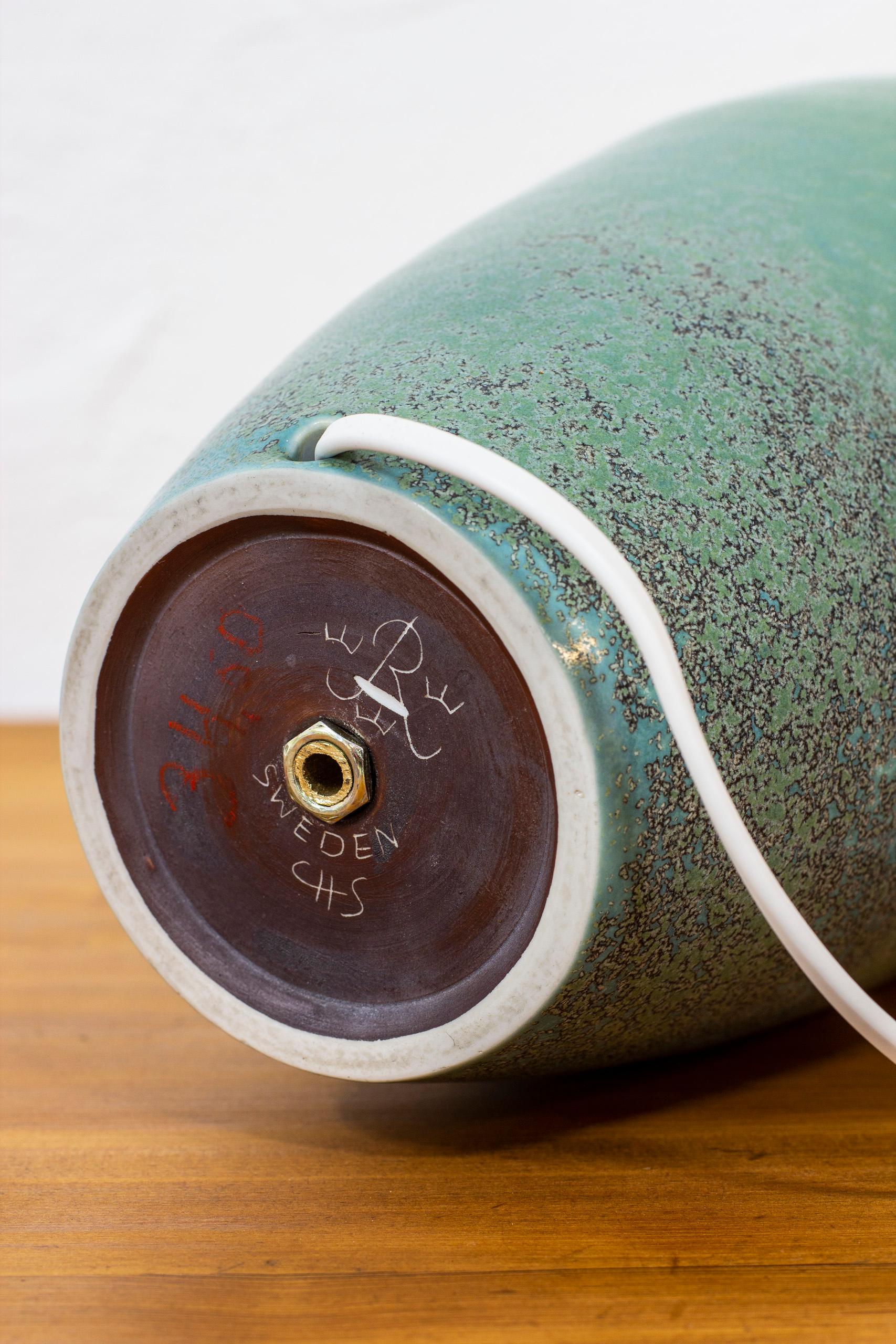 Table Lamp by Carl-Harry Stålhane for Rörstrand, Sweden, 1950s 4