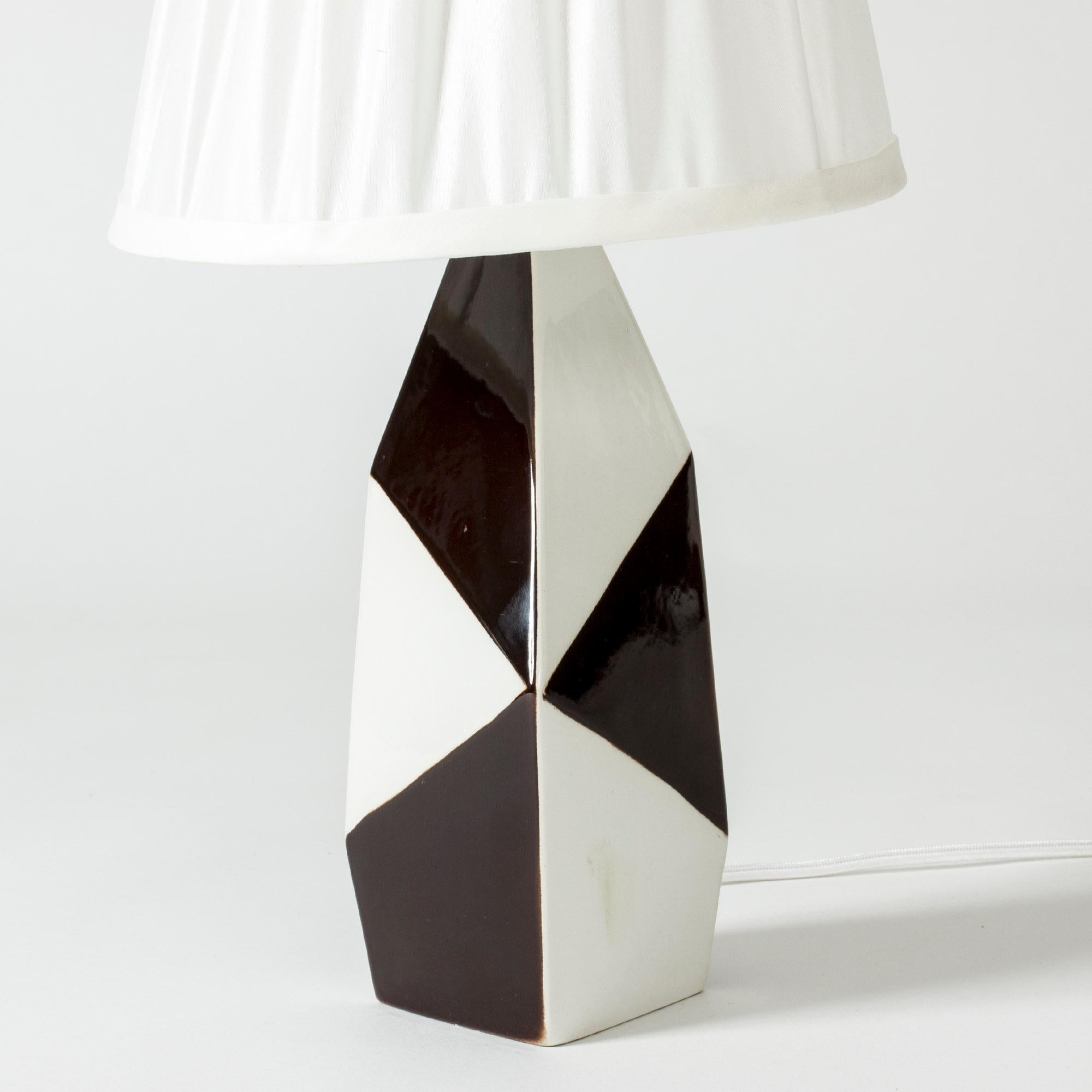 Table Lamp by Carl-Harry Stålhane for Rörstrand, Sweden, 1950s In Good Condition In Stockholm, SE