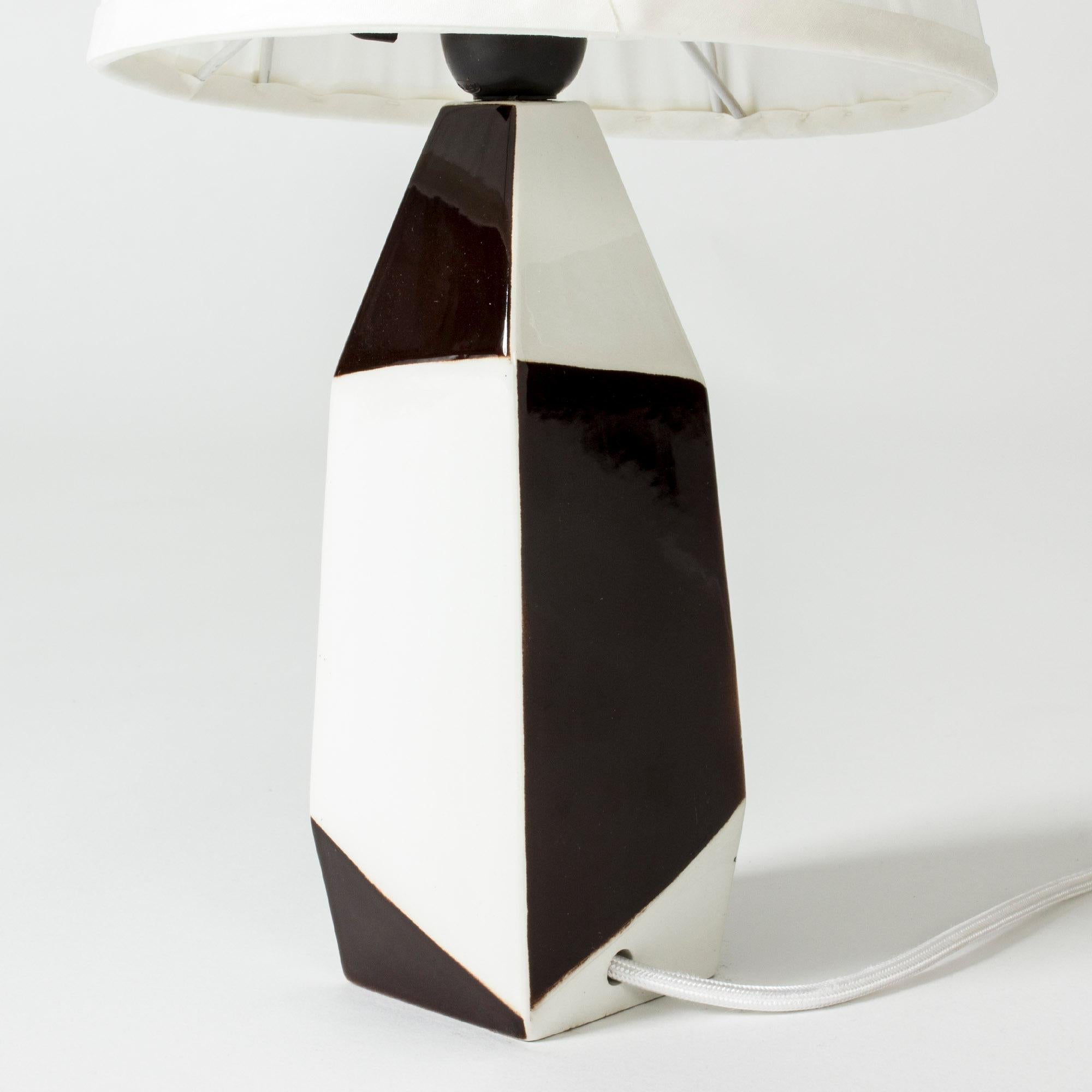 Mid-20th Century Table Lamp by Carl-Harry Stålhane for Rörstrand, Sweden, 1950s