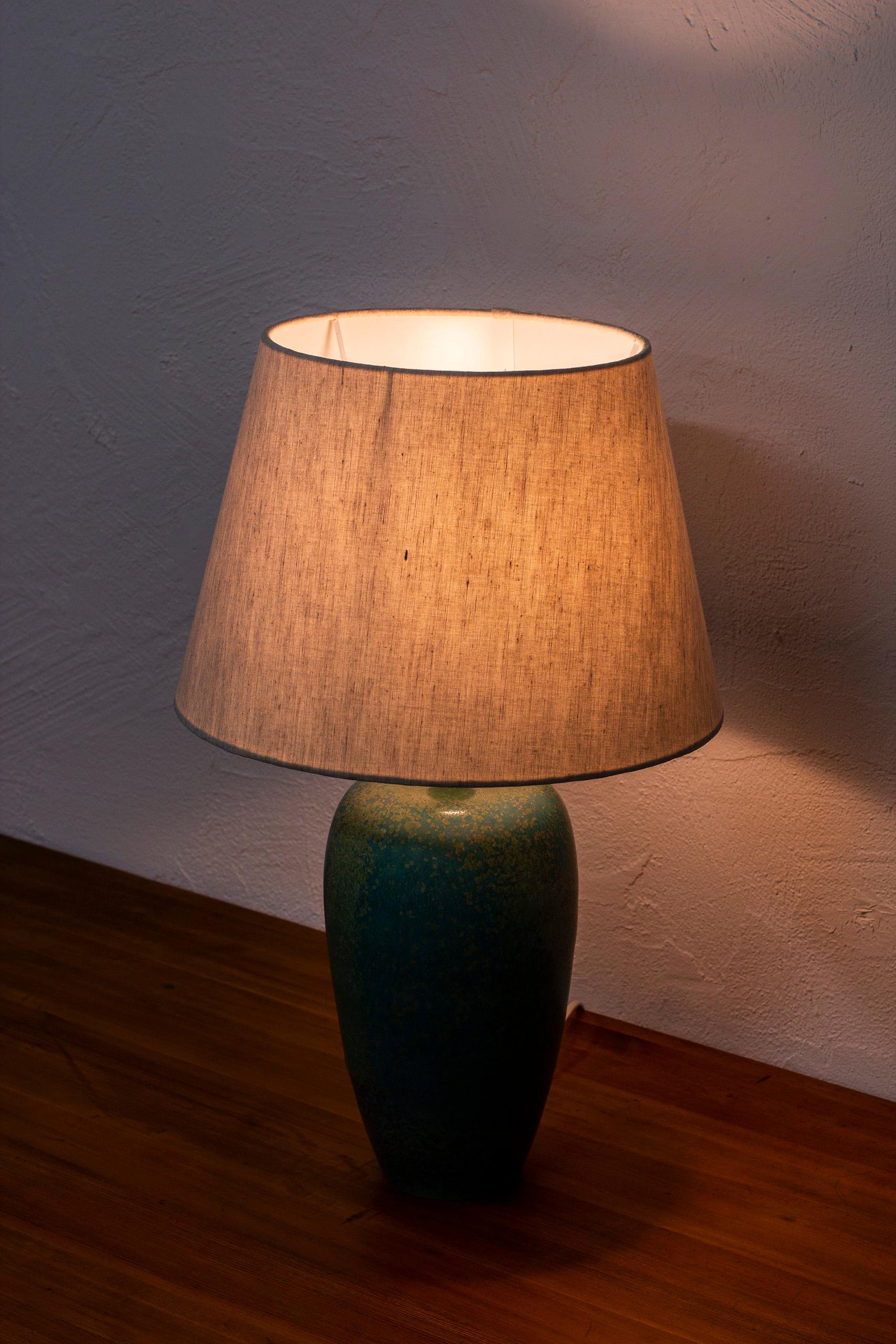 Table Lamp by Carl-Harry Stålhane for Rörstrand, Sweden, 1950s 1