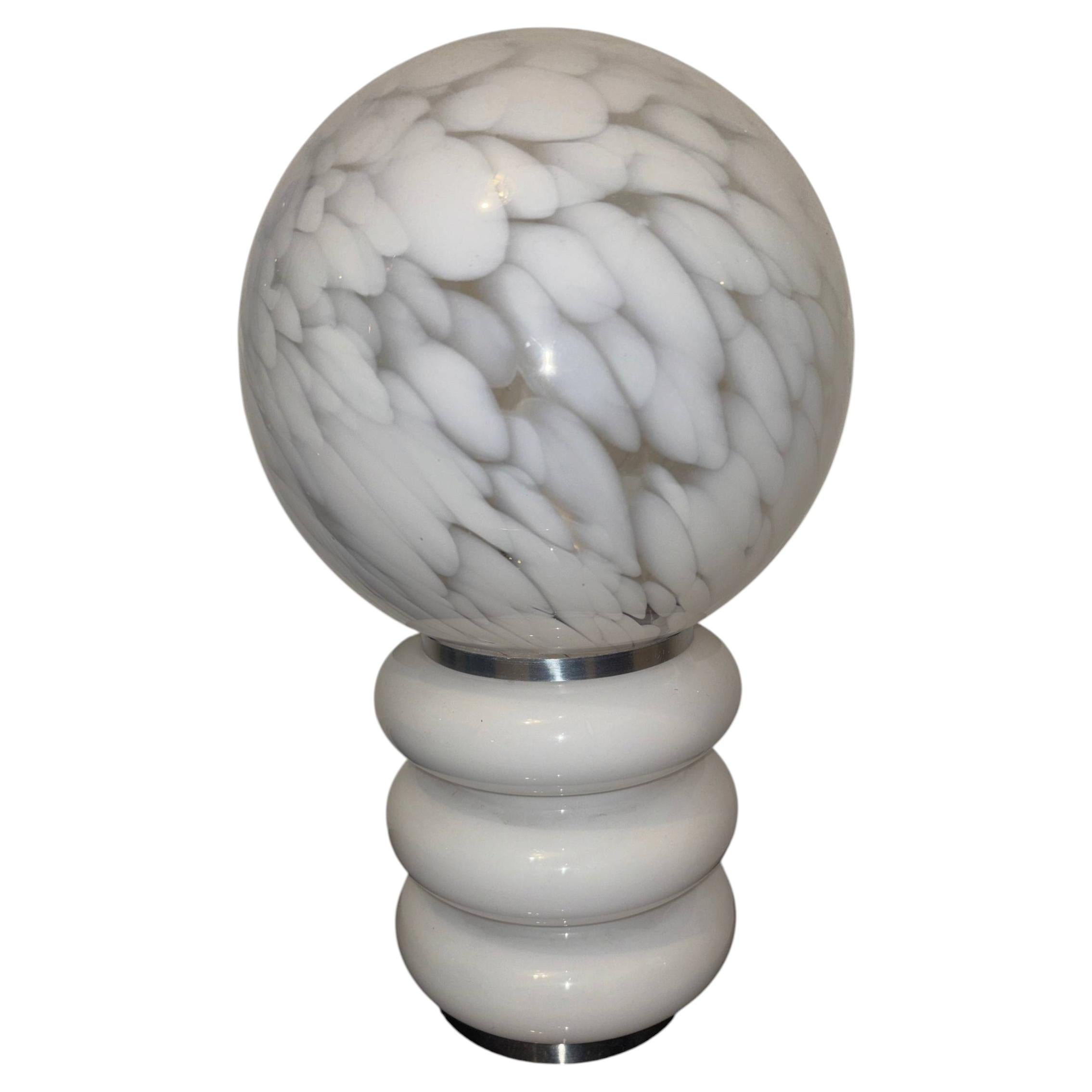 Carlo Nason Mid-Century Modern Table Lamp for A.V. Mazzega, 1970