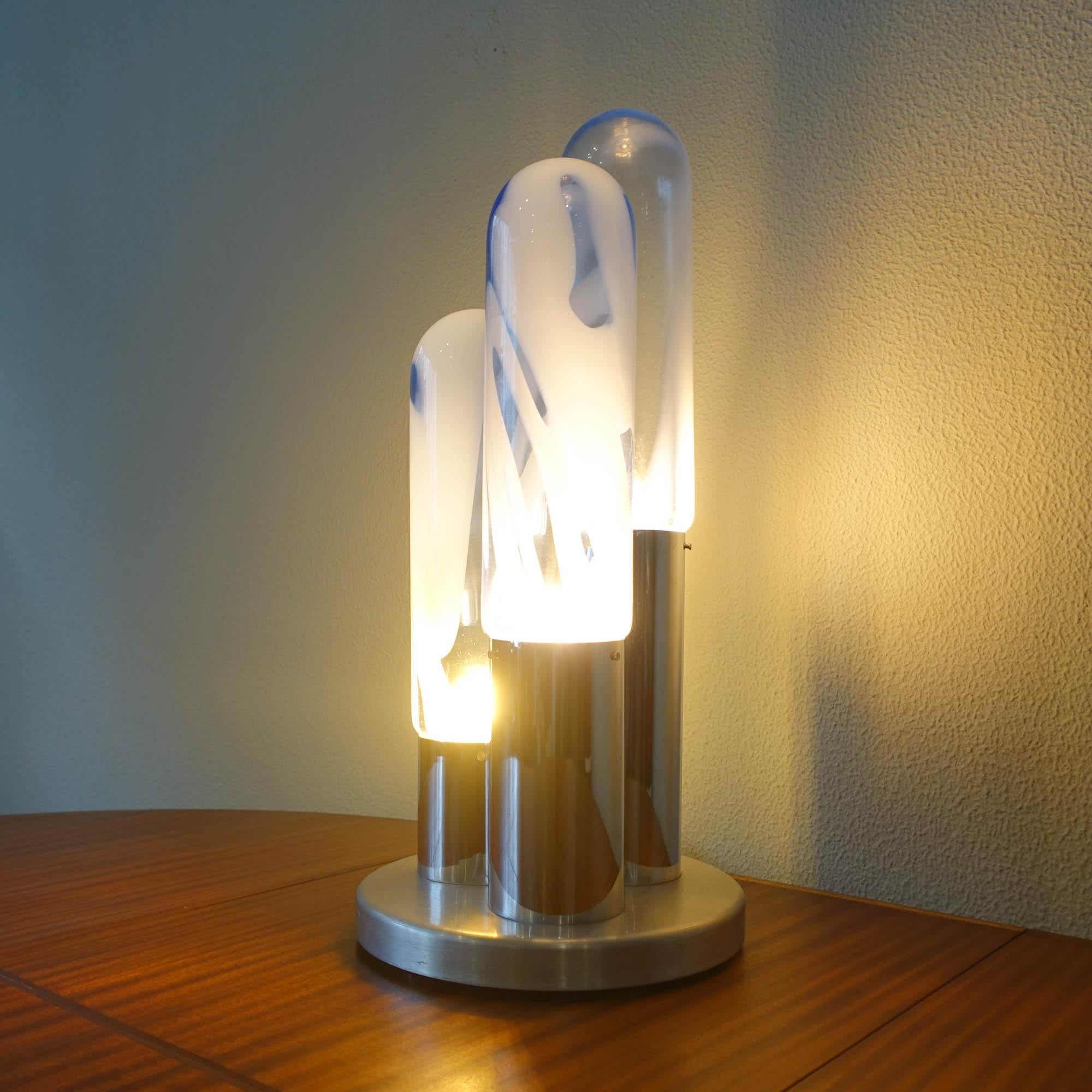 Table Lamp by Carlo Nason for Mazzega, 1970's For Sale 3