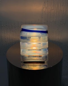 Table Lamp by Carlo Nason for Mazzega in Murano Glass 1970, Italy